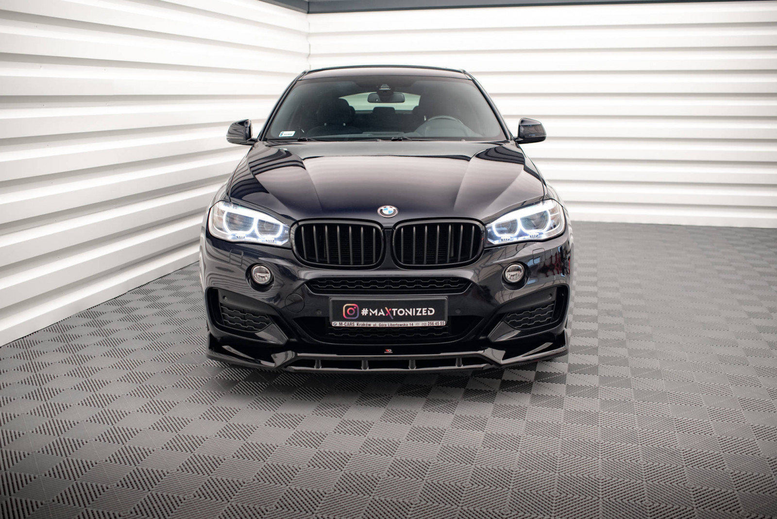 Splitter Przedni V.3 BMW X6 M-Pack F16