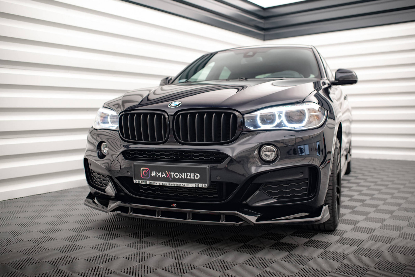 Splitter Przedni V.3 BMW X6 M-Pack F16