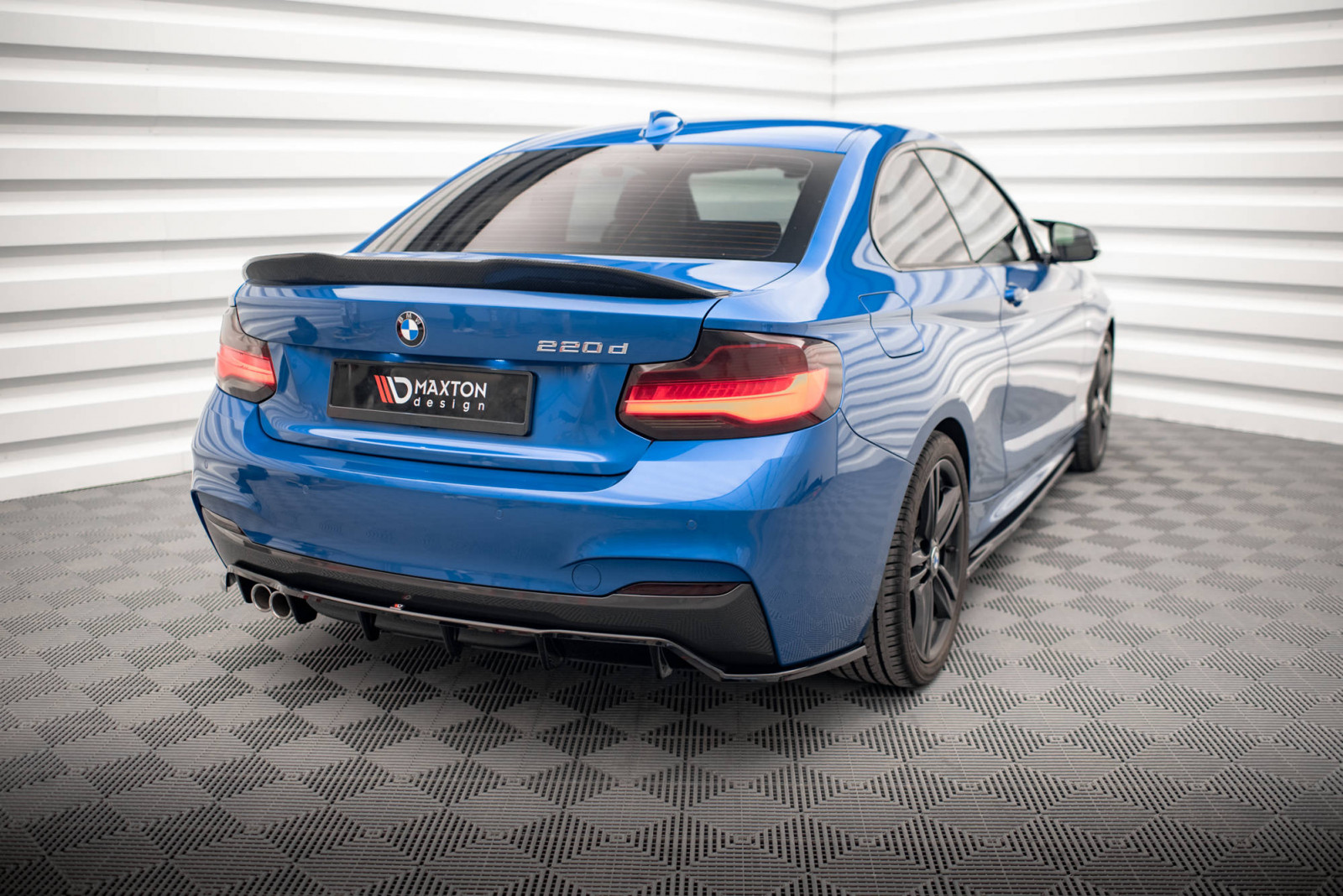 Splitter Tylny Środkowy (Z Dyfuzorem) BMW 2 M-Pack F22