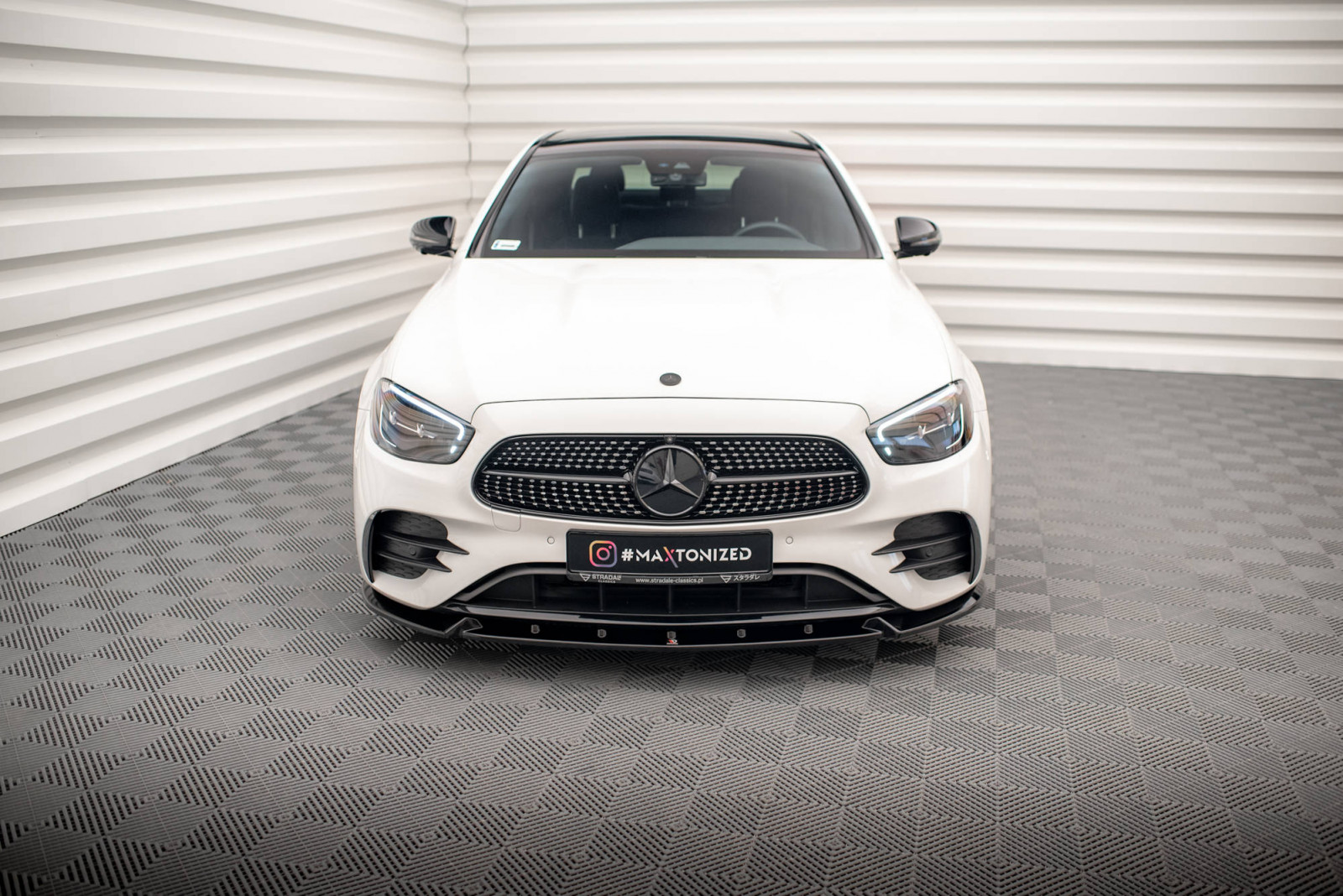 Splitter Przedni V.2 Mercedes-Benz E AMG-Line W213 Facelift