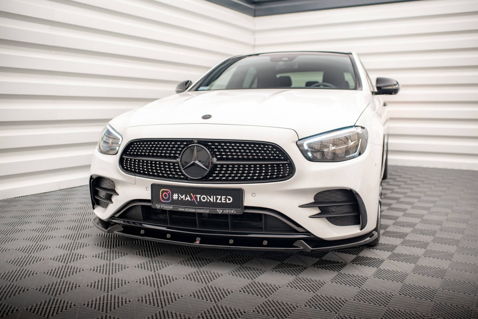 Splitter Przedni V.2 Mercedes-Benz E AMG-Line W213 Facelift