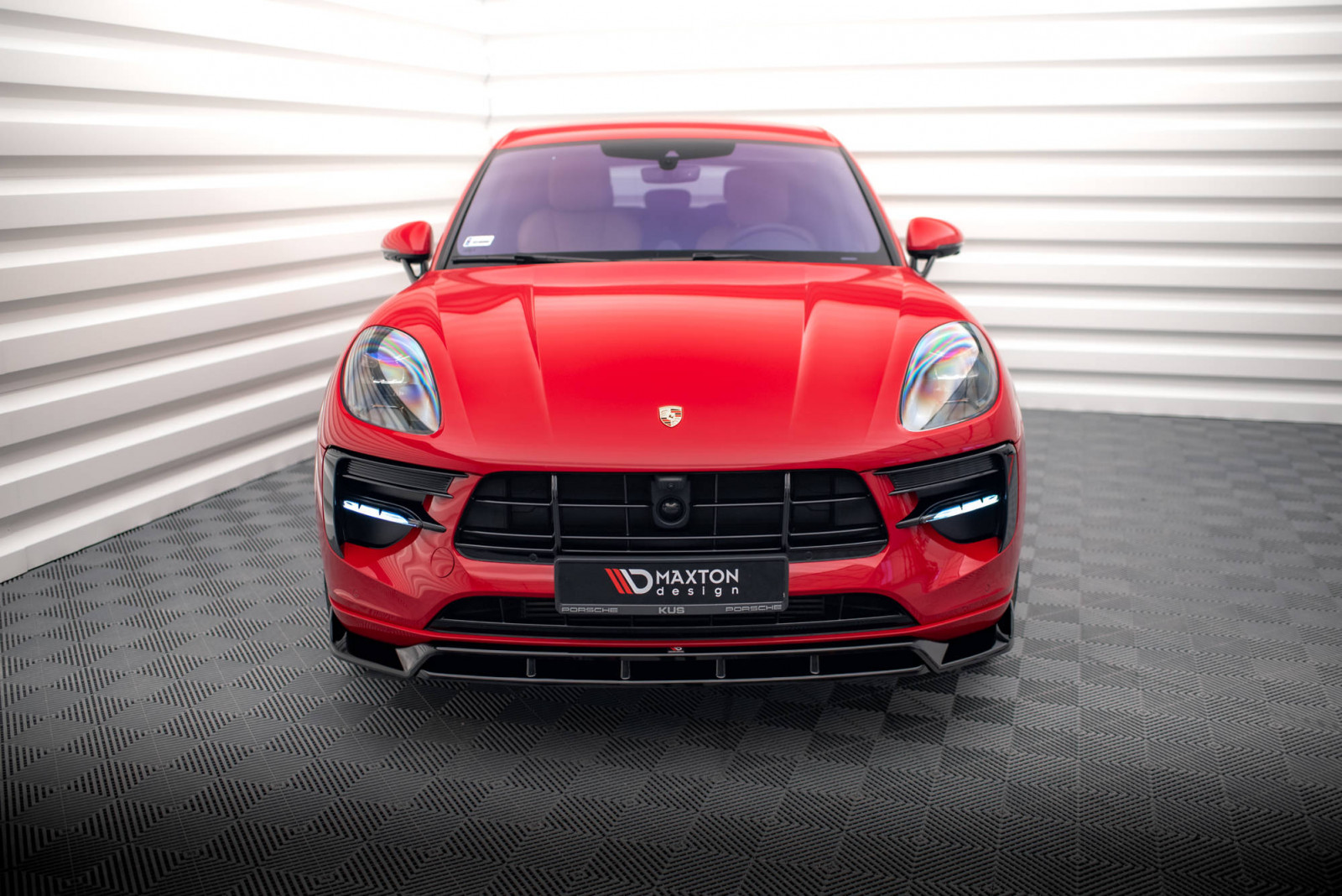 Splitter Przedni V.2 Porsche Macan Mk1 Facelift