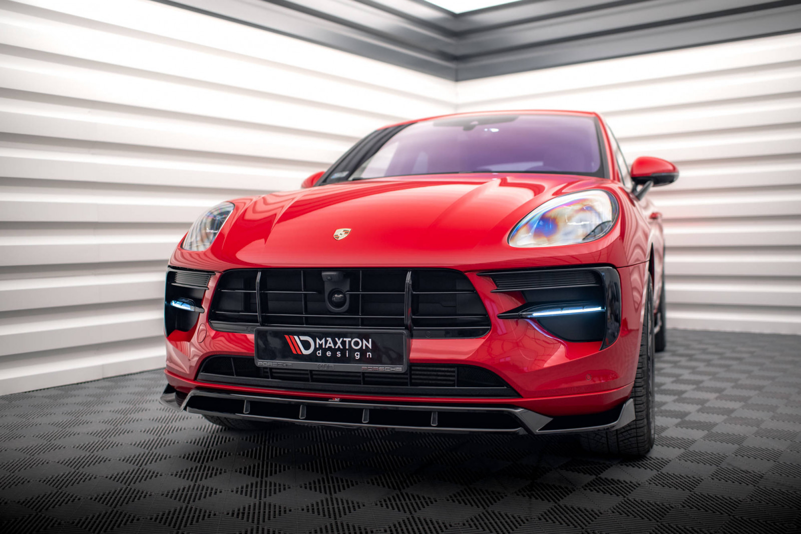 Splitter Przedni V.2 Porsche Macan Mk1 Facelift