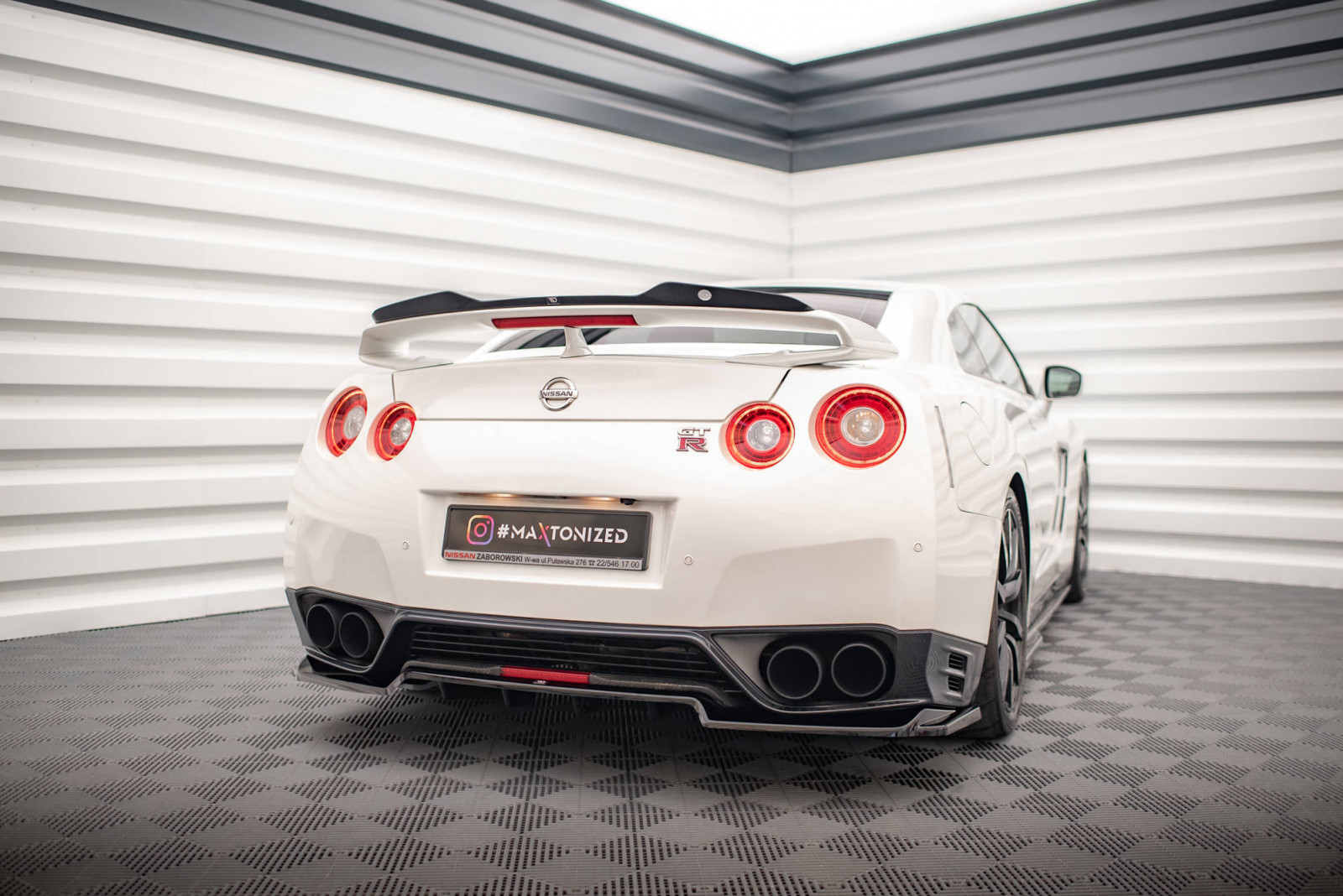 Przedłużenie Spoilera Nissan GTR R35 Facelift