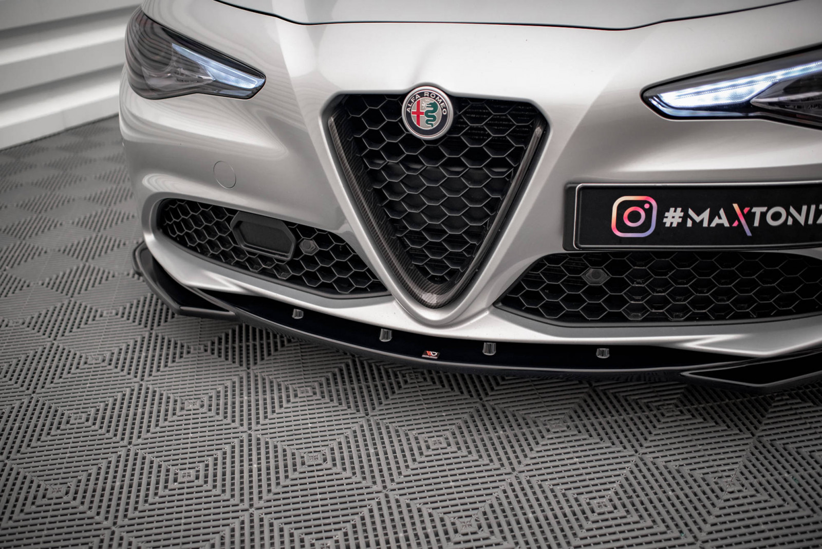 Splitter Przedni V.2 Alfa Romeo Giulia Sport