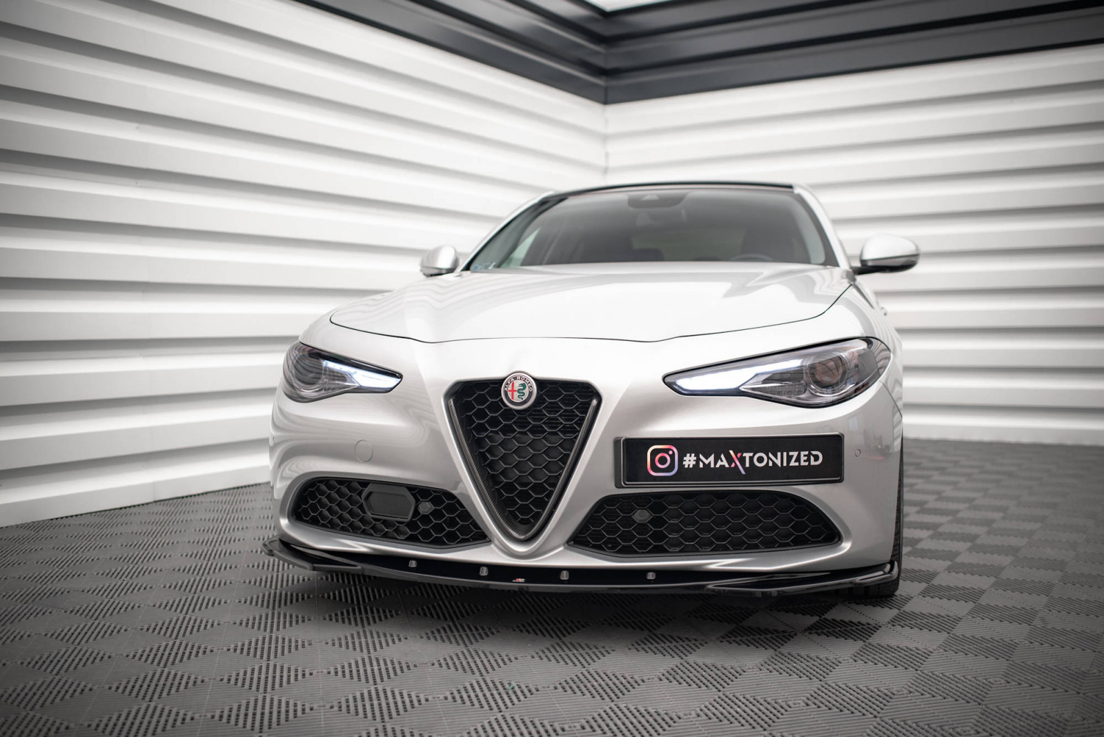 Splitter Przedni V.2 Alfa Romeo Giulia Sport