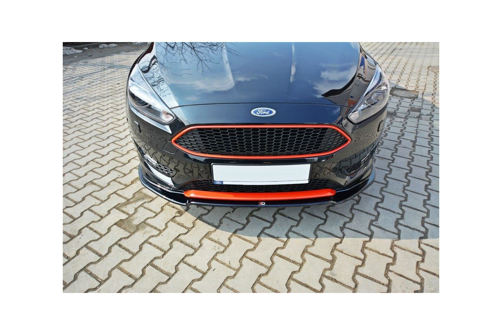 Splitter Przedni V.2 Ford Focus ST-Line Mk3 FL