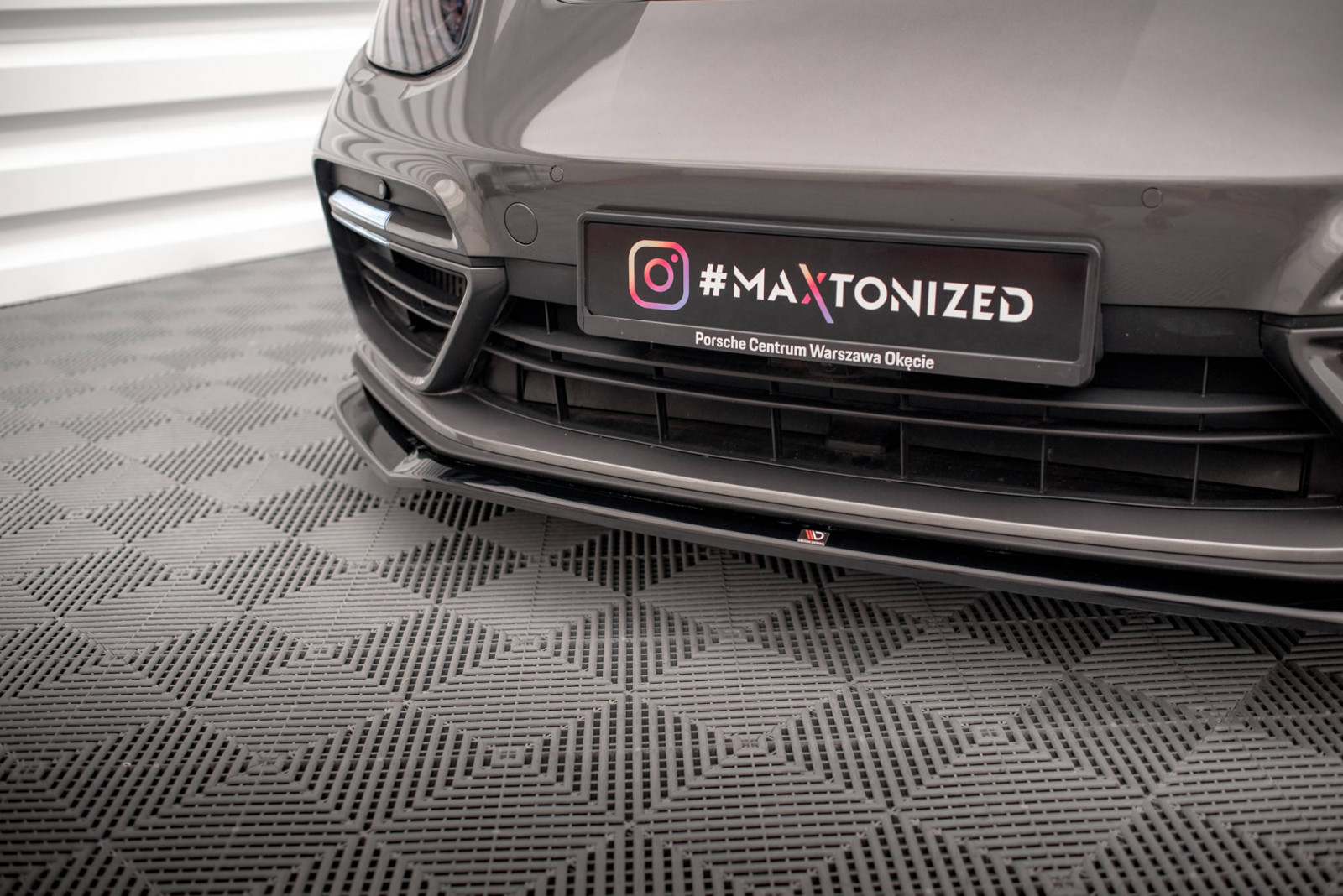 Splitter Przedni V.2 Porsche Panamera E-Hybrid 971