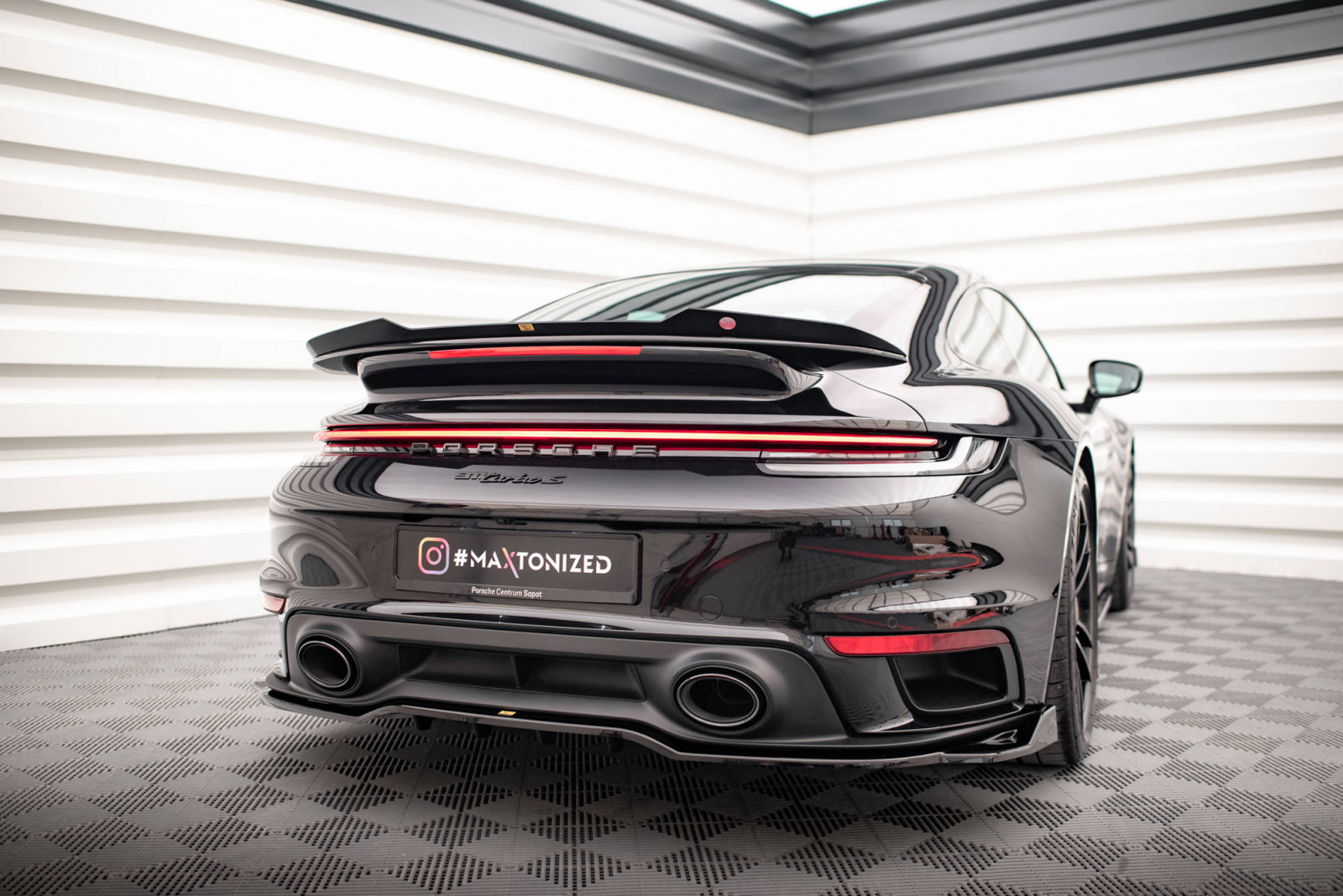 Przedłużenie Spoilera Porsche 911 Turbo S 992