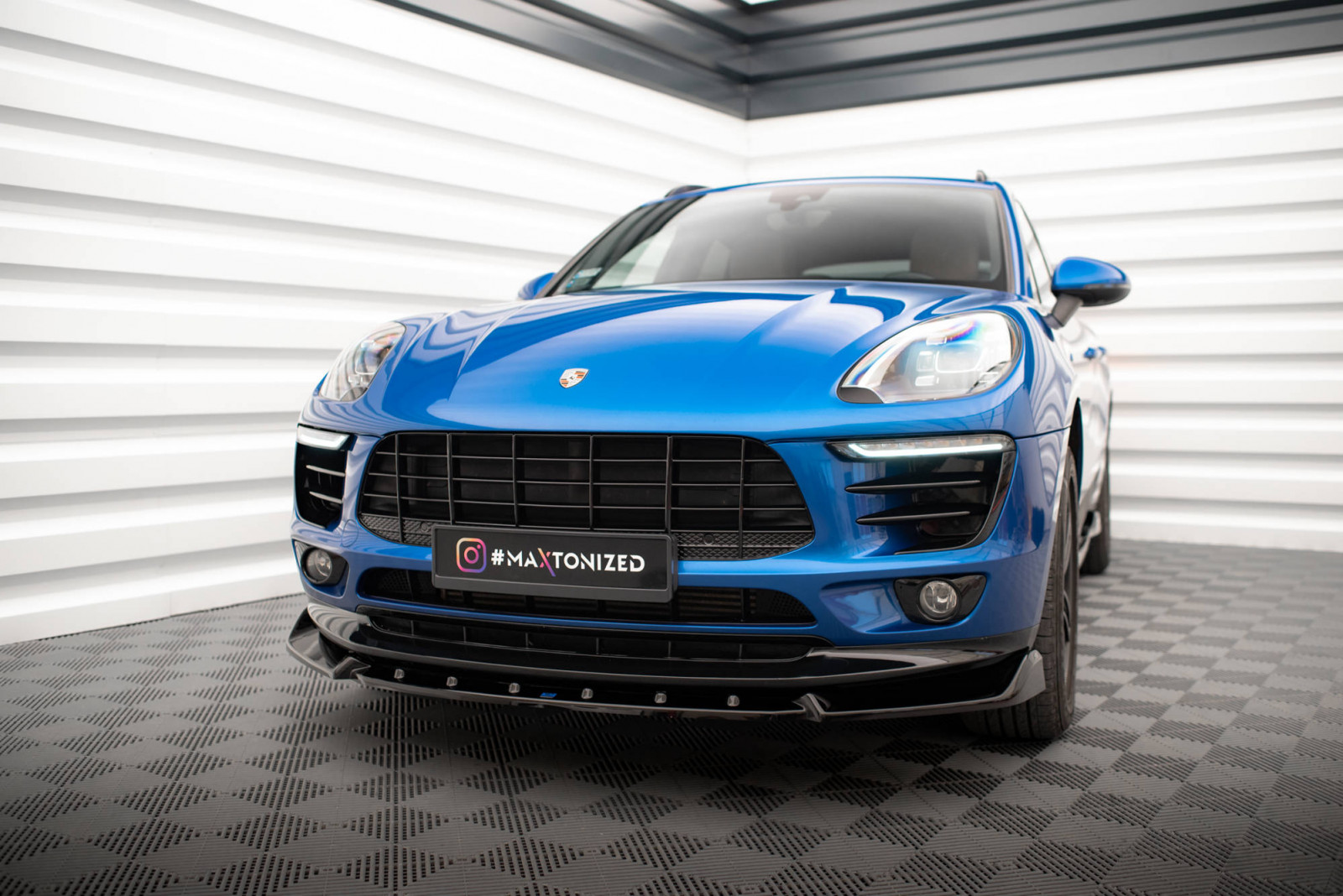 Splitter Przedni V.2 Porsche Macan Mk1