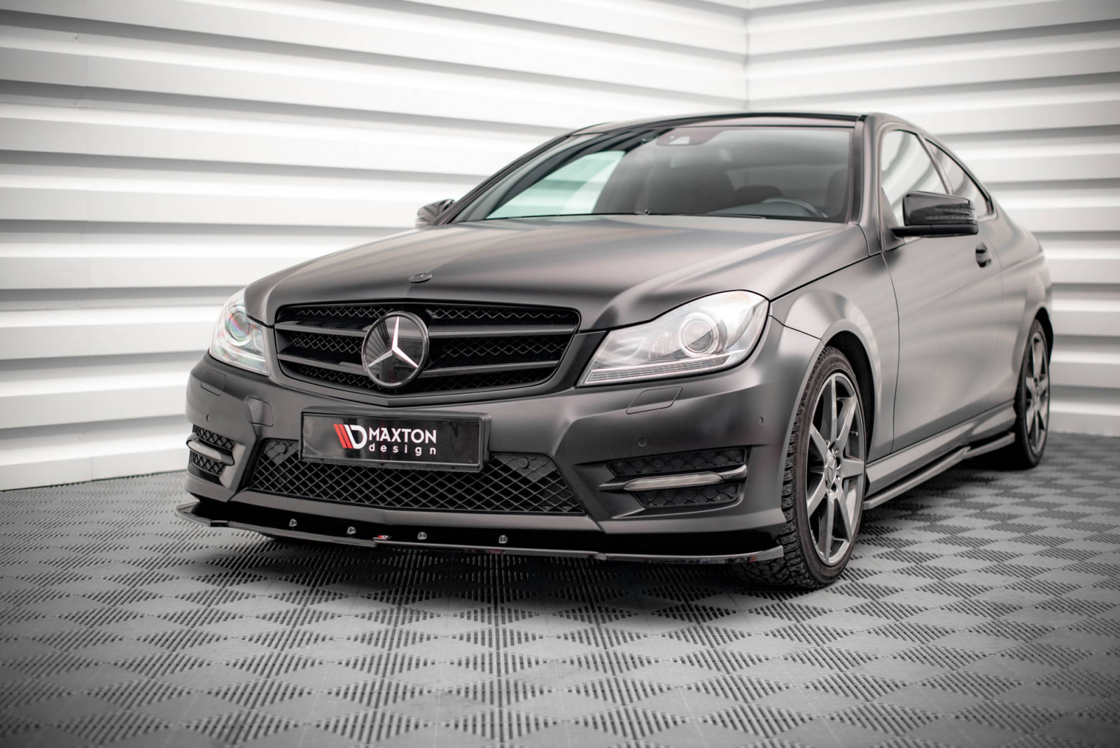 Splitter Przedni V.2 Mercedes-Benz C Coupe AMG-Line C204