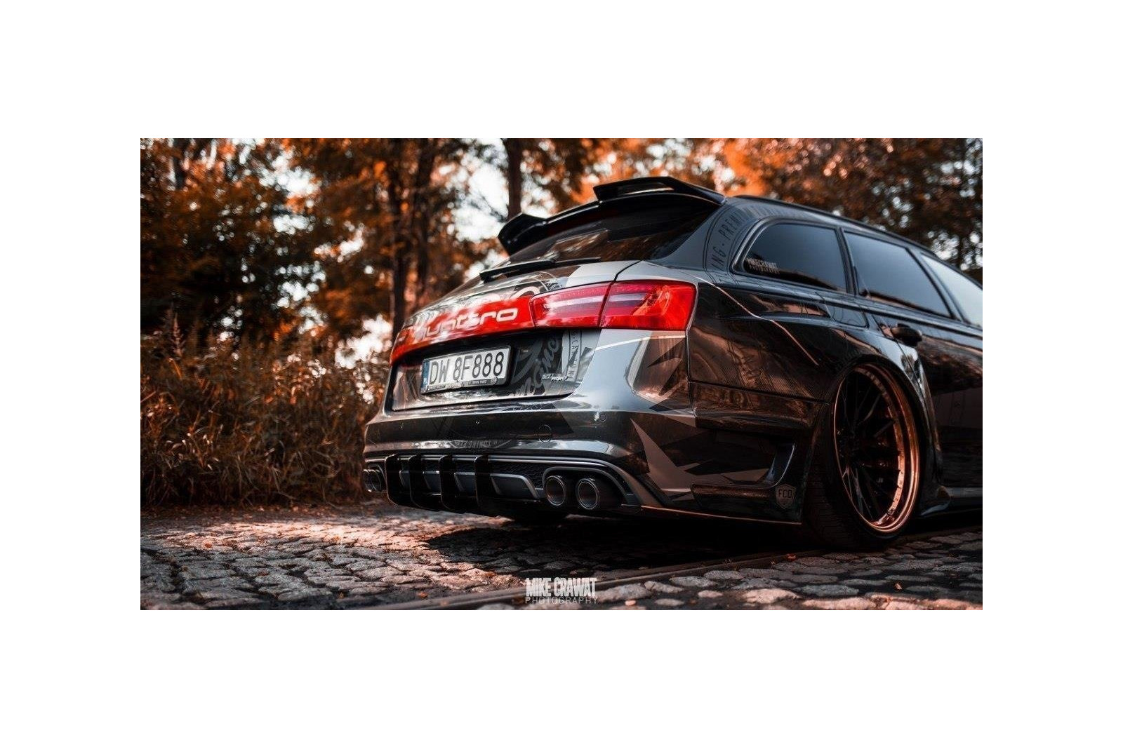 Wide Body Audi S6 C7 Avant + Zestaw Splitterów1