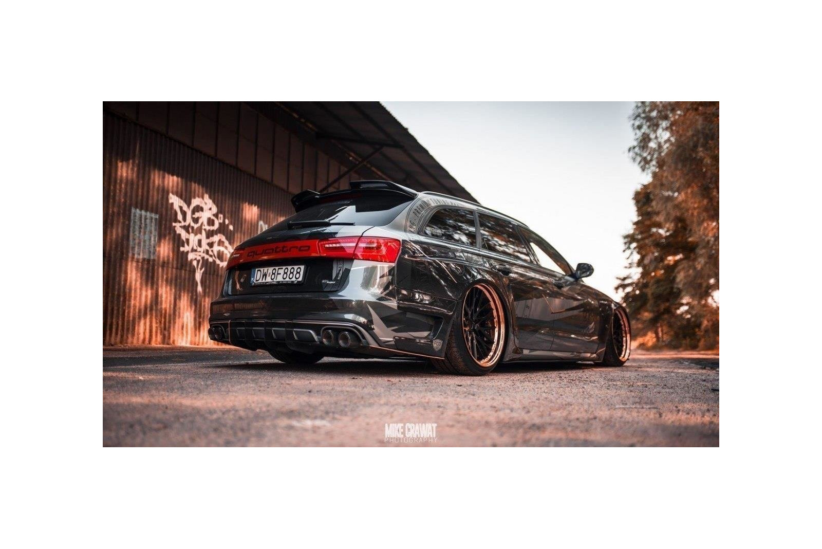 Wide Body Audi S6 C7 Avant + Zestaw Splitterów1