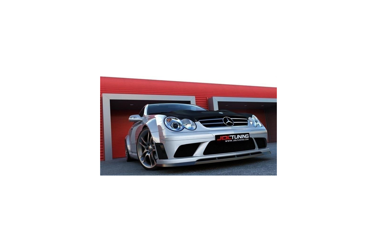 Bodykit + Maska Mercedes CLK W209 Black Series Look