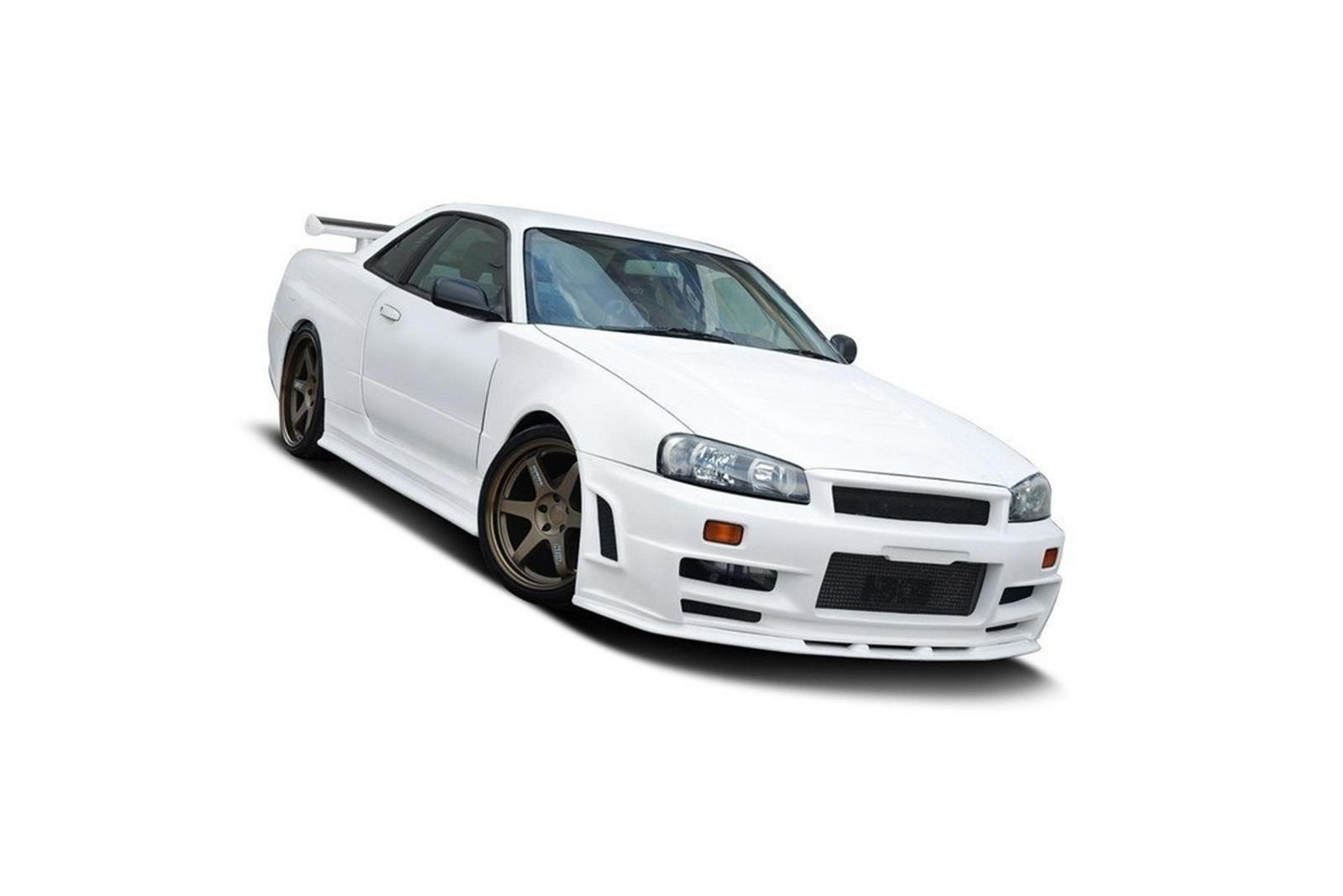 Poszerzenia Przednie Z-type Look Nissan Skyline R34 GTR (do Z-type Bumper)