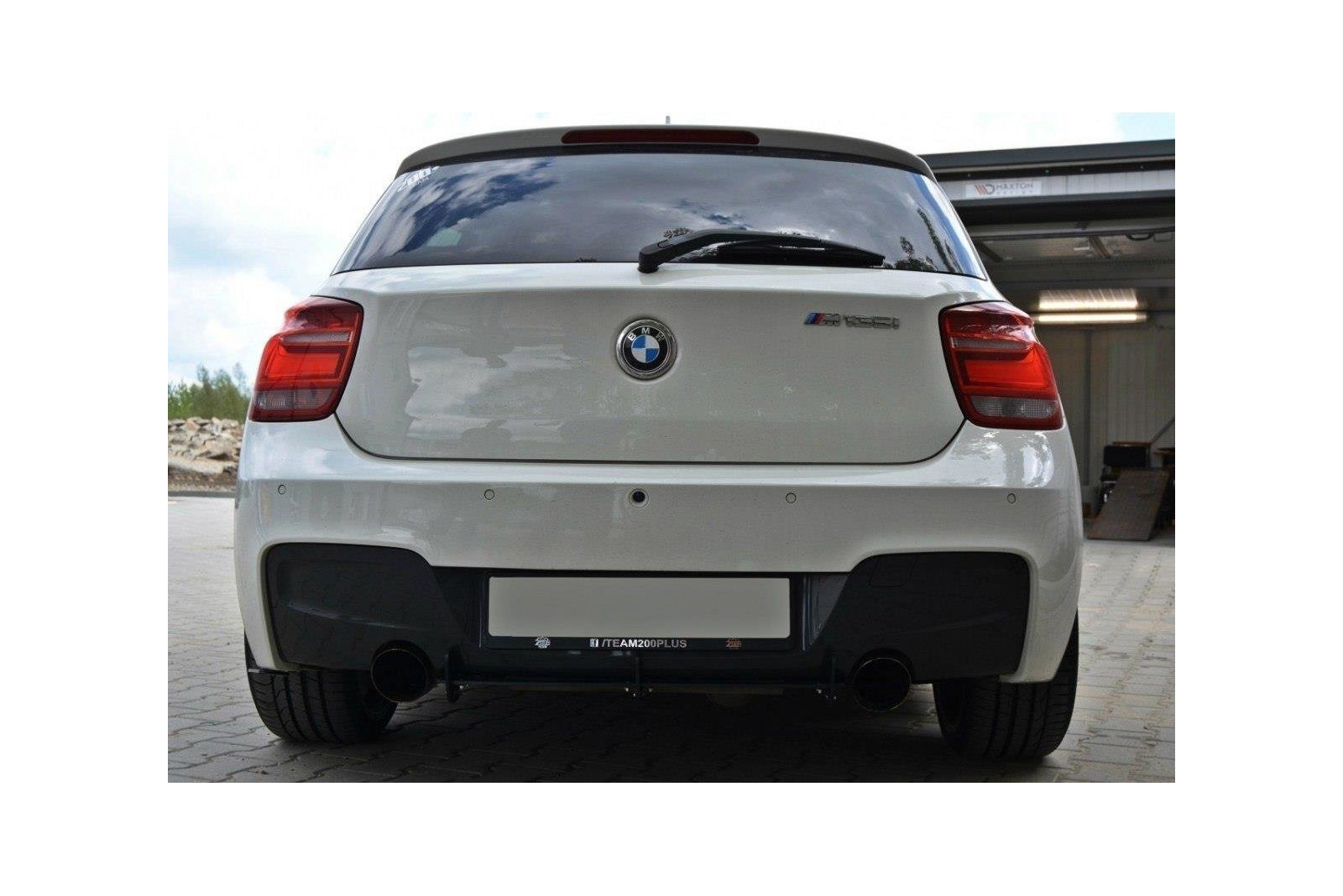 Dyfuzor Tylny i Splittery Tylne Boczne BMW 1 F20 M-Power Przedlift