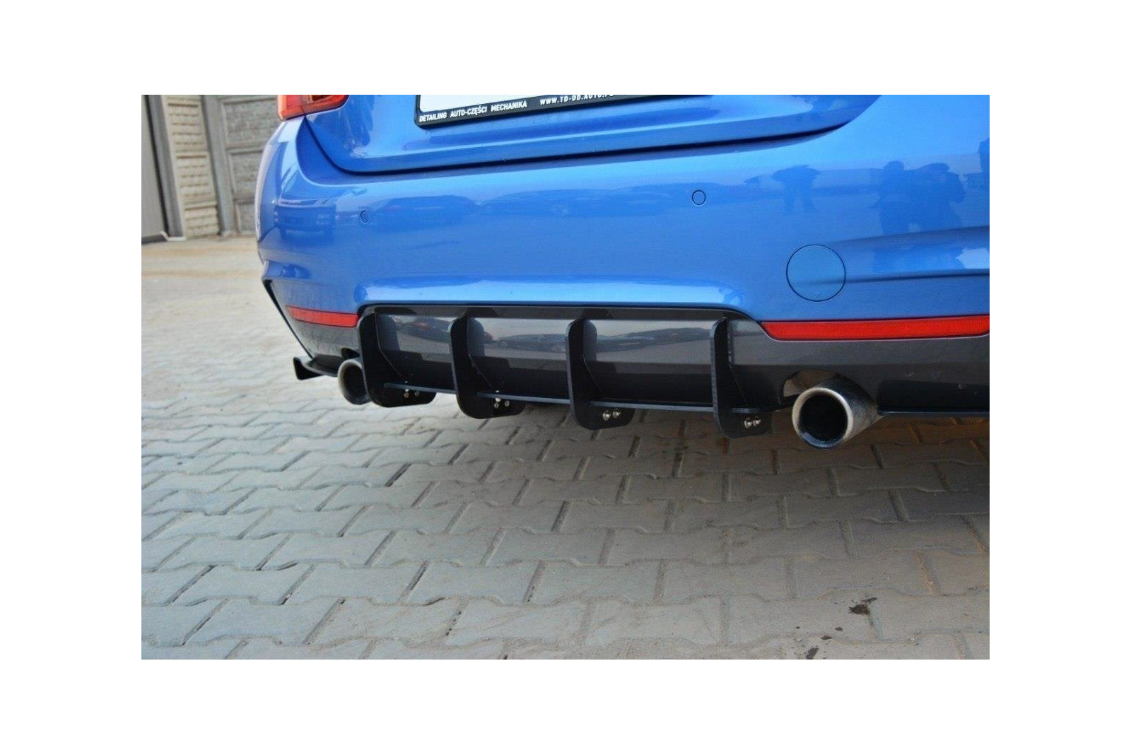 Dyfuzor Tylny i Splittery Tylne Boczne BMW 4 F32 M-Pack