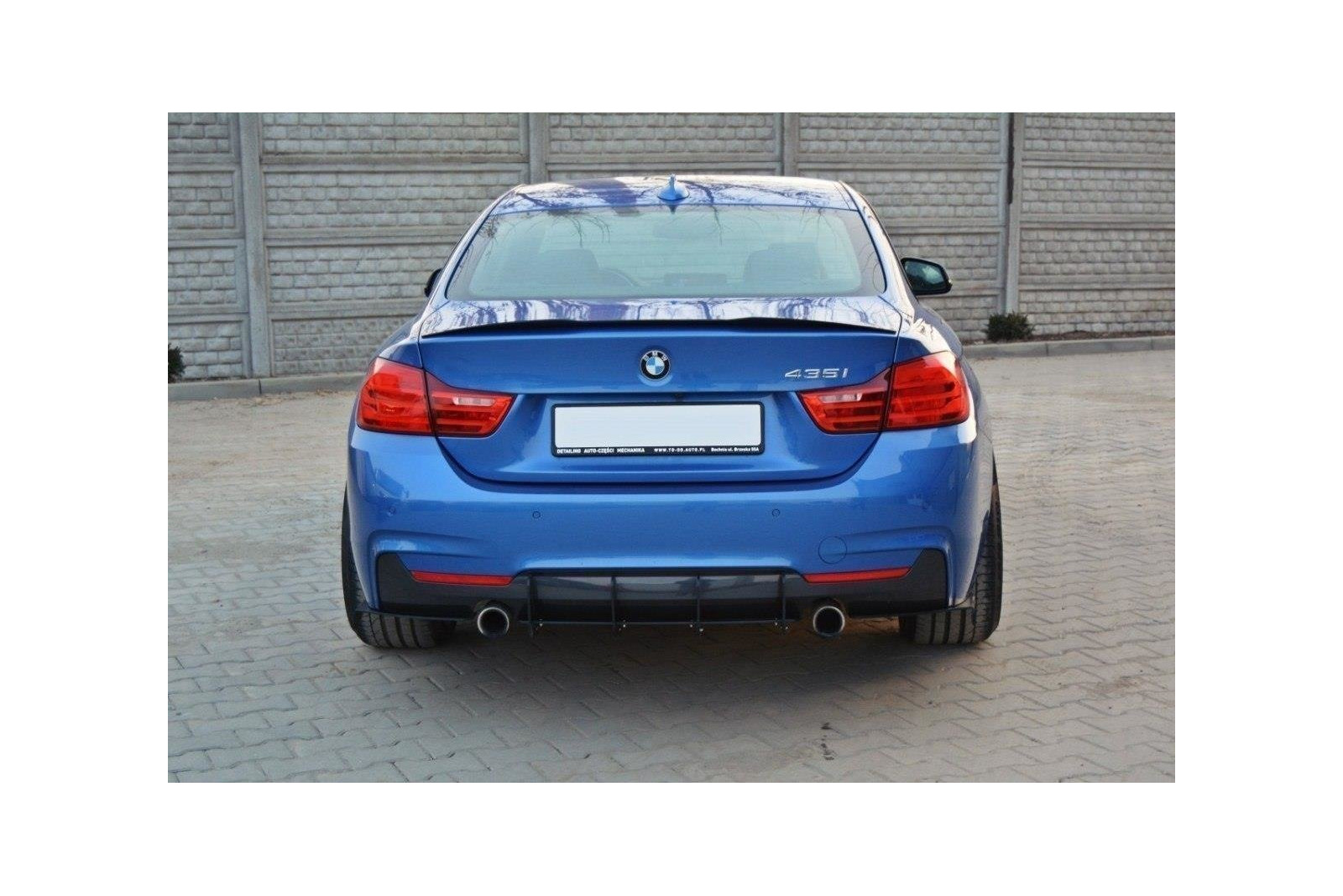 Dyfuzor Tylny i Splittery Tylne Boczne BMW 4 F32 M-Pack