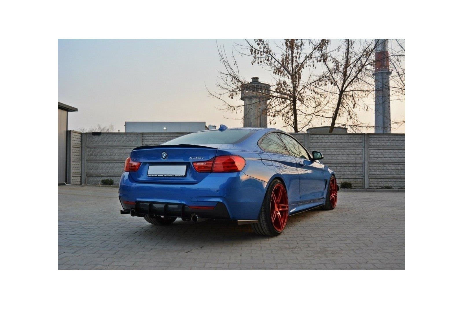 Dyfuzor Tylny i Splittery Tylne Boczne BMW 4 F32 M-Pack