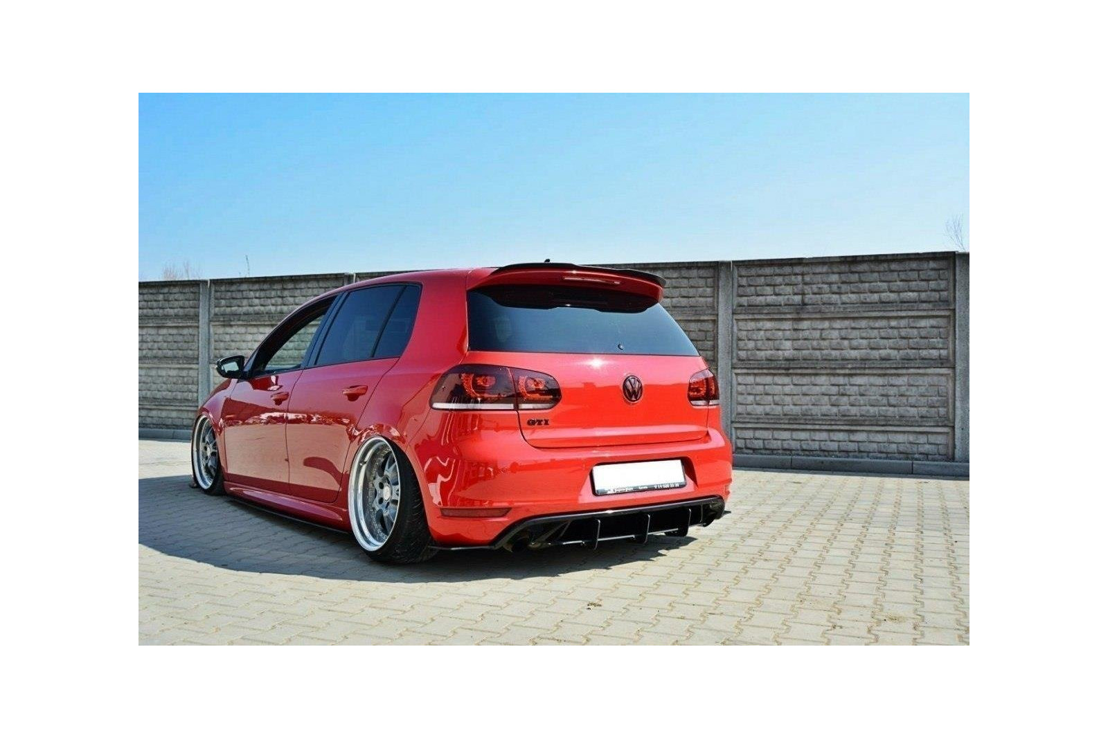 Dyfuzor Tylny i Splittery Tylne BoczneVW Golf 6 GTI / 35th