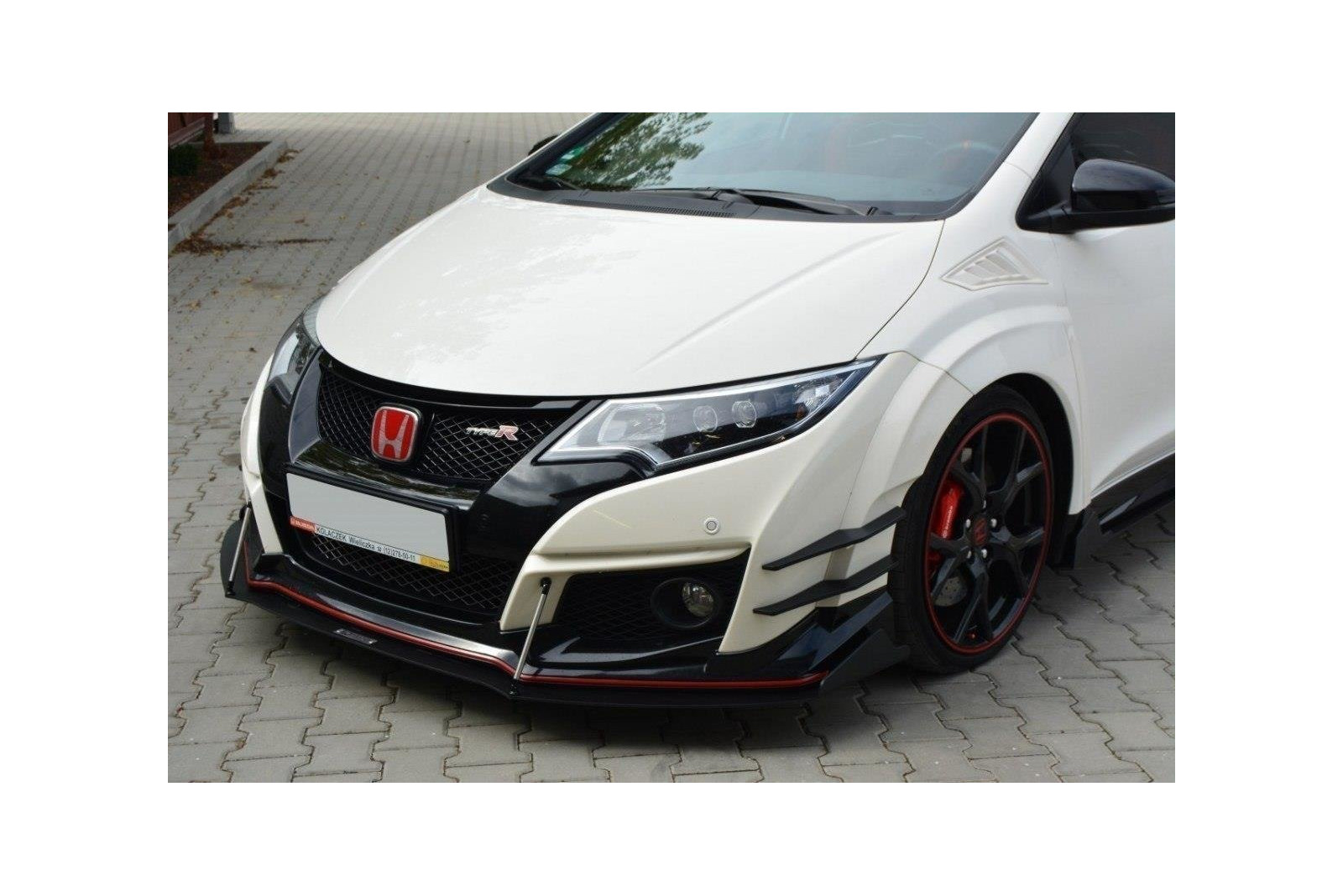 Owiewki Boczne Zderzaka Honda Civic IX Type R