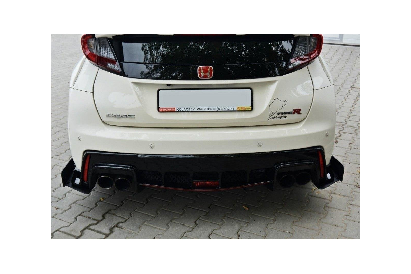 Splittery Tylne Boczne Racing Honda Civic IX Type R