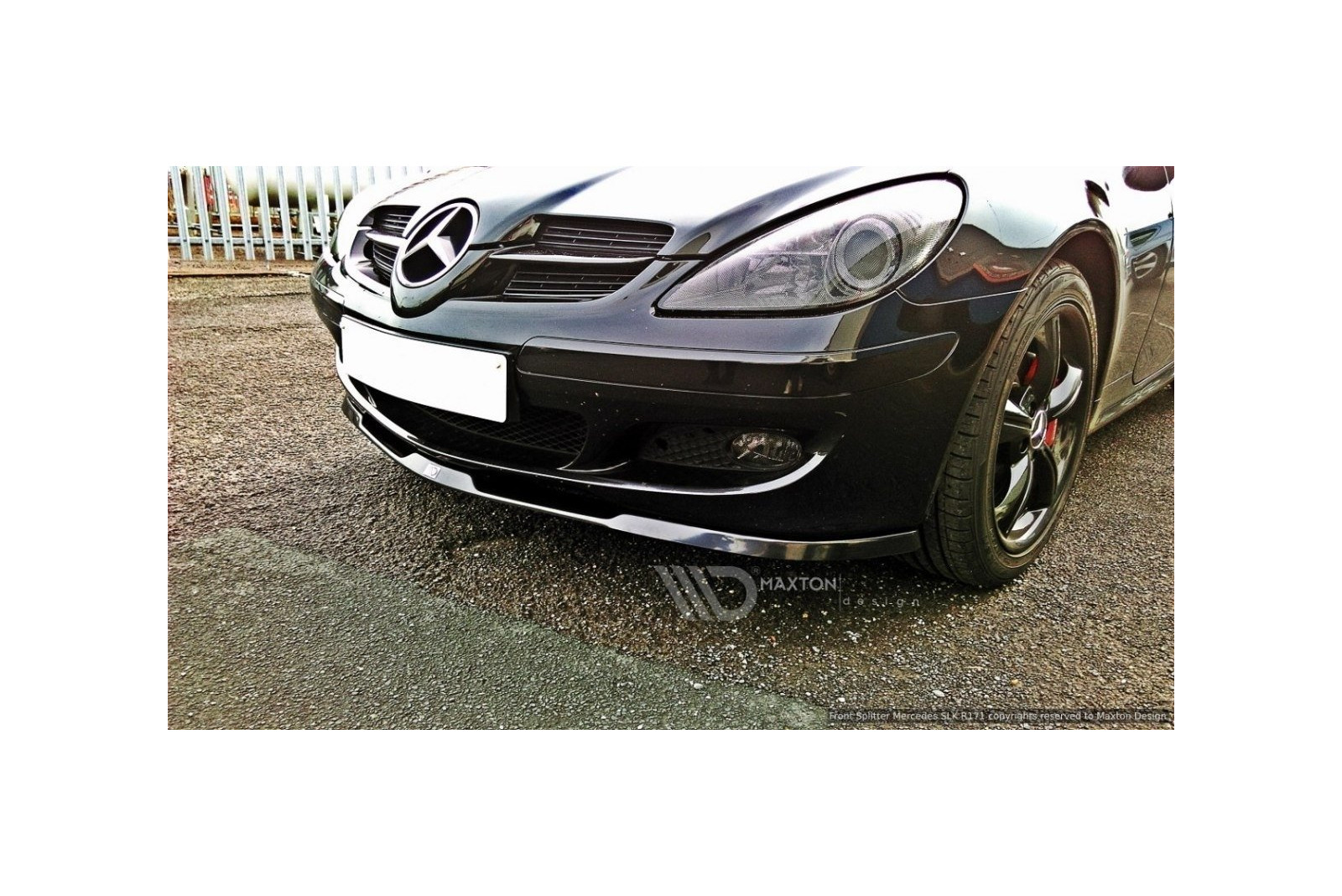 Splitter Przedni Mercedes SLK R171 Standardowy Zderzak