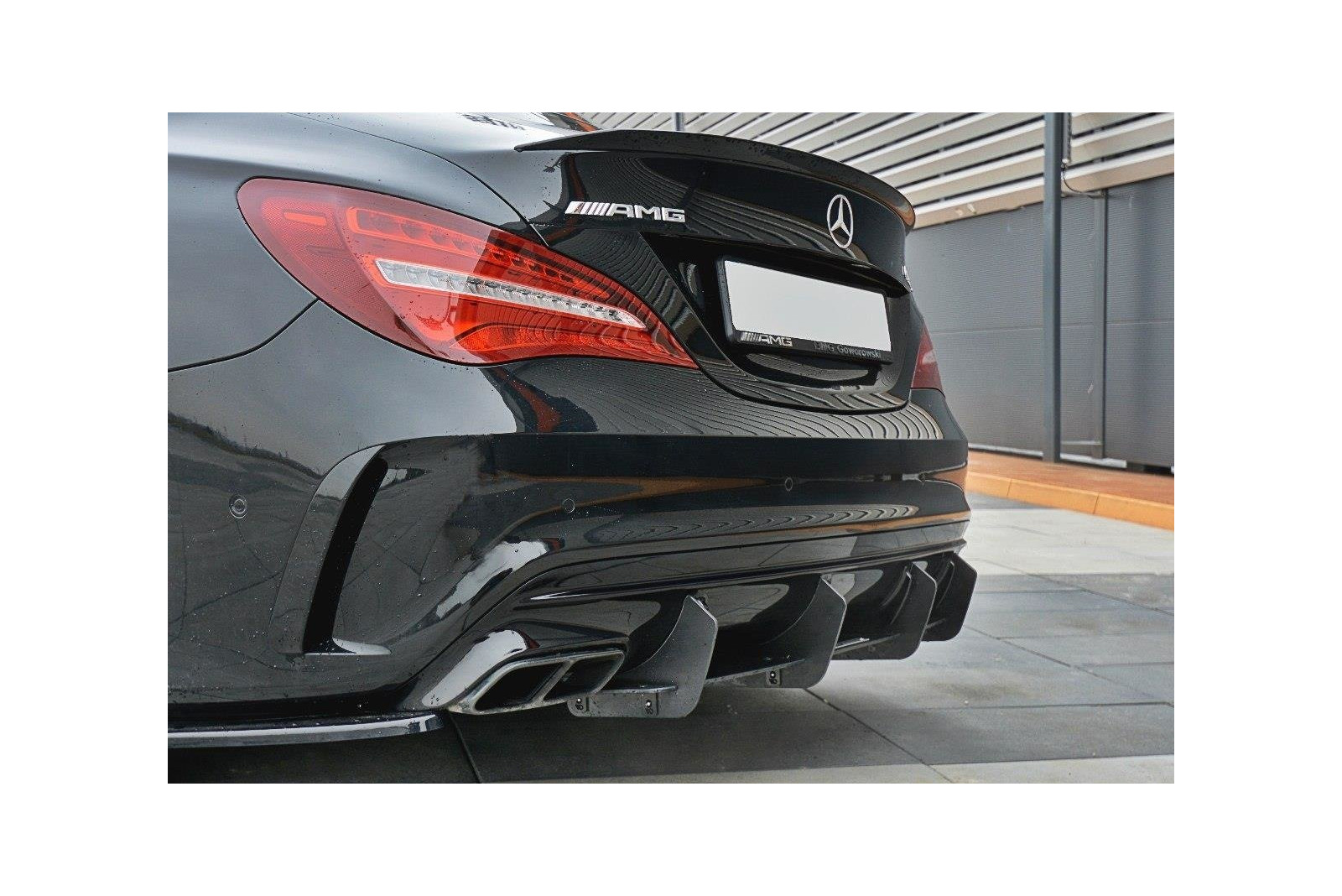 Dyfuzor Tylny V.1 Mercedes CLA A45 AMG C117 Facelift