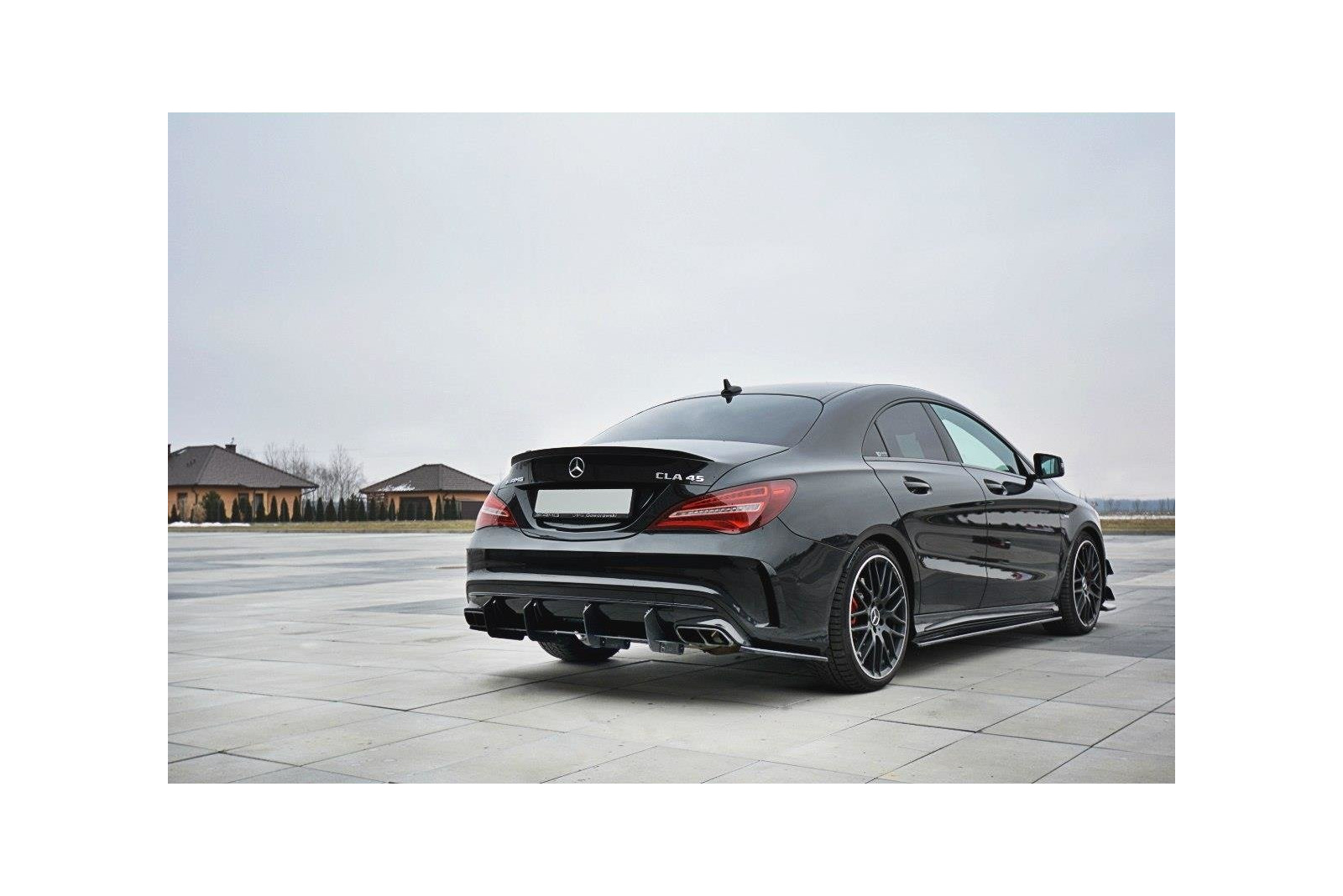 Dyfuzor Tylny V.1 Mercedes CLA A45 AMG C117 Facelift