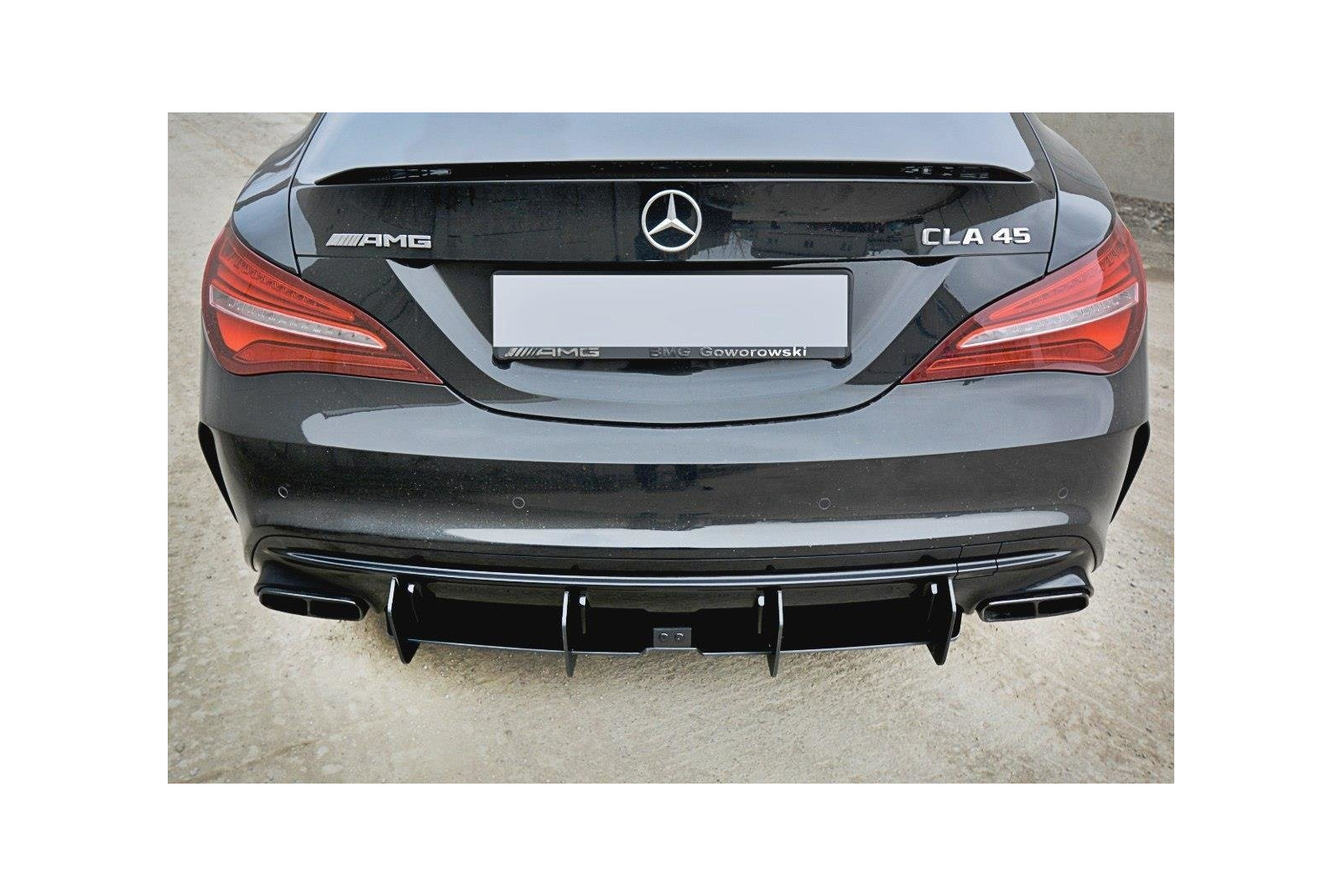 Dyfuzor Tylny V.2 Mercedes CLA A45 AMG C117 Facelift