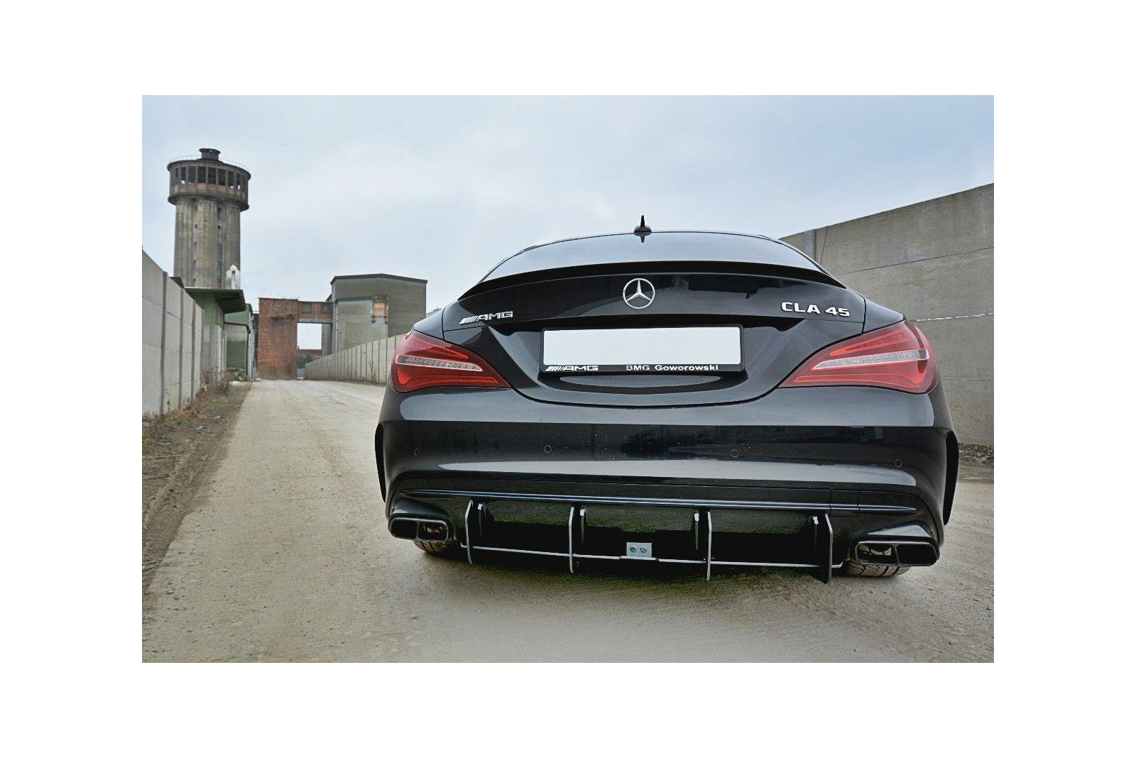 Dyfuzor Tylny V.2 Mercedes CLA A45 AMG C117 Facelift