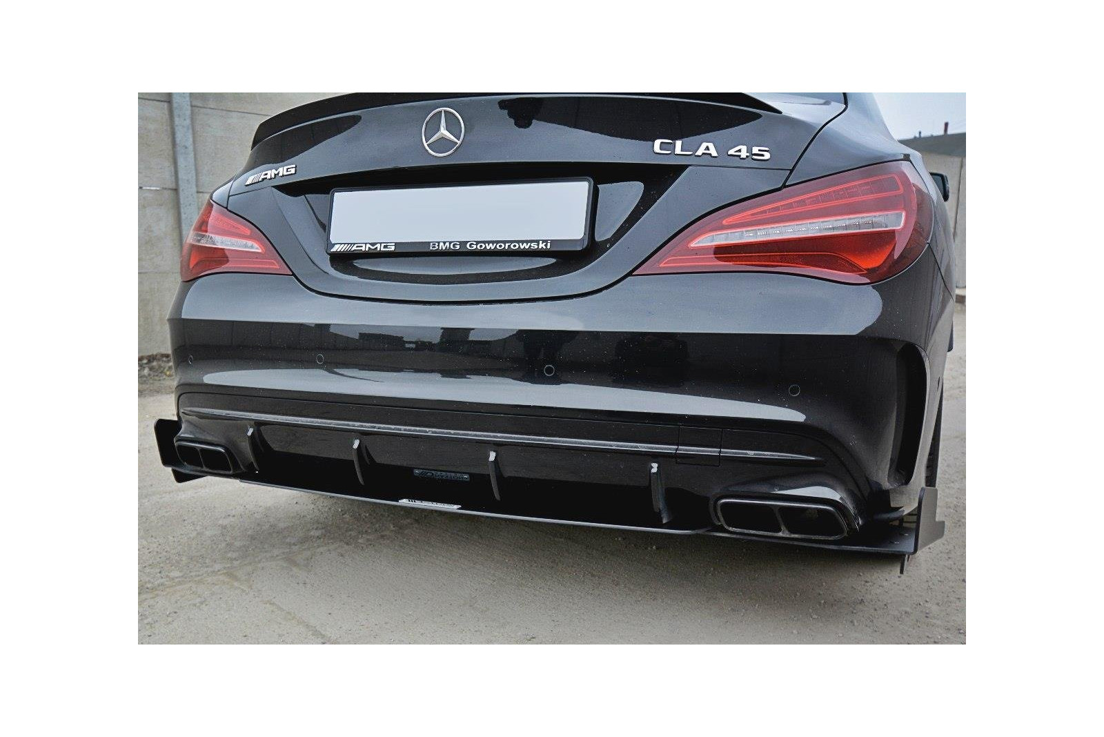 Dyfuzor Tylny V.3 Mercedes CLA A45 AMG C117 Facelift