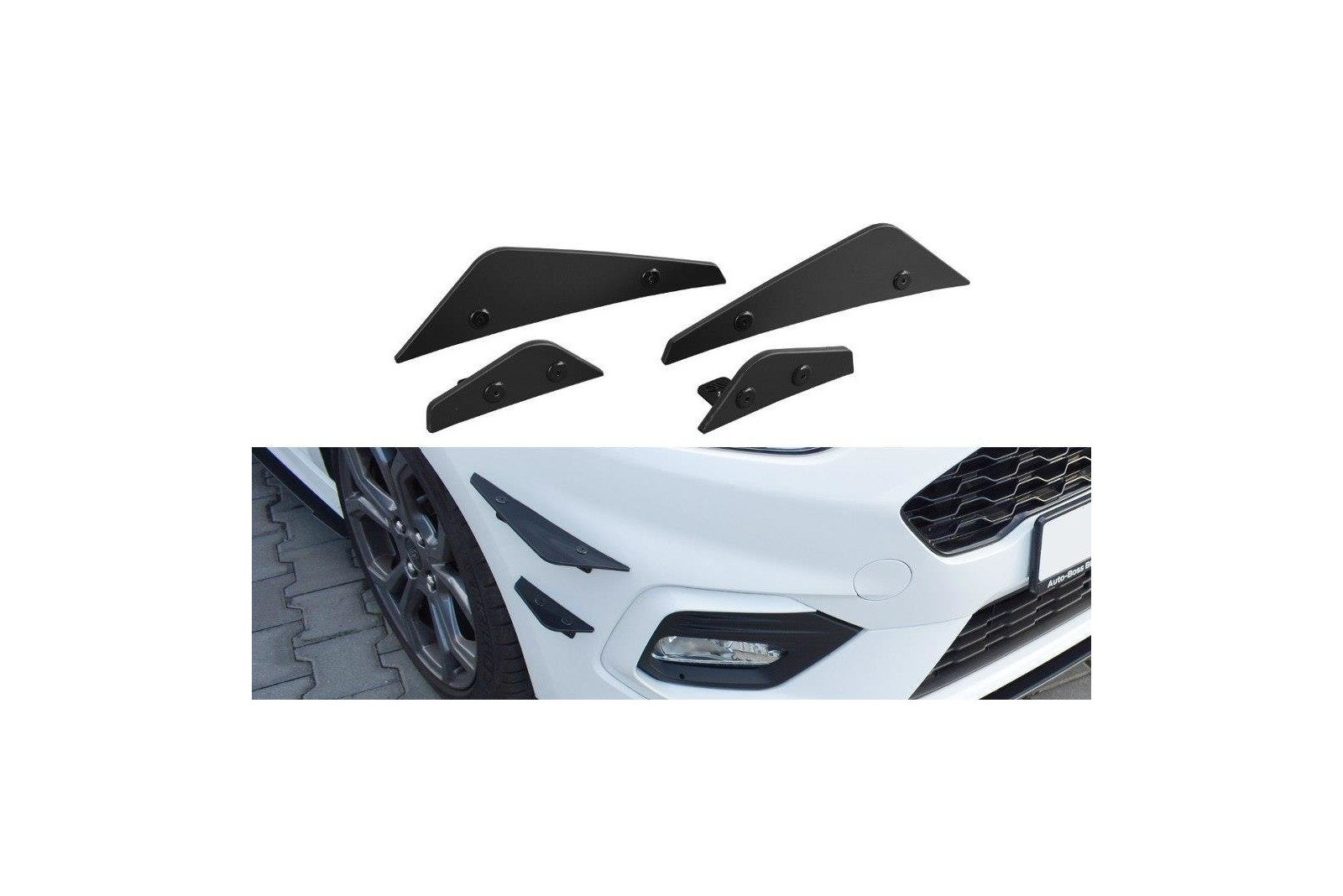 Canards (owiewki przedniego zderzaka) Ford Fiesta Mk8 ST/ ST-Line