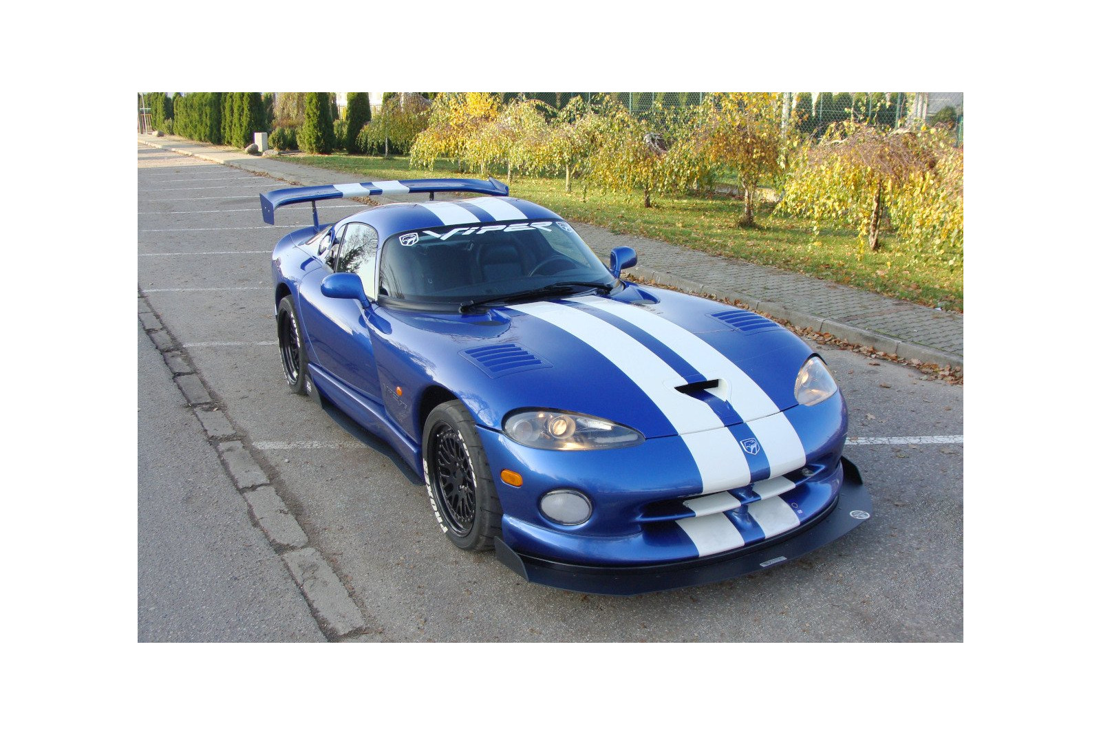 DOKŁADKI PROGÓW RACING DODGE VIPER GTS