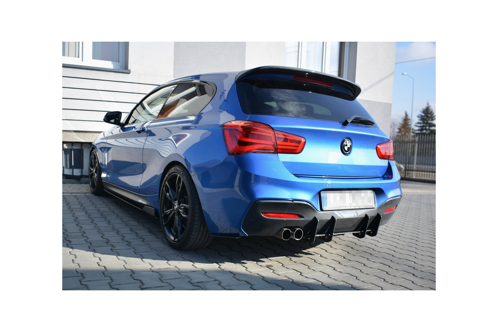 Dyfuzor Tylny V.1 BMW 1 F20/F21 M-POWER FACELIFT 