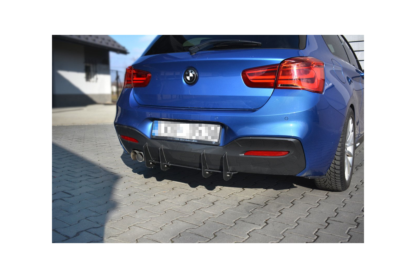 Dyfuzor Tylny V.1 BMW 1 F20/F21 M-POWER FACELIFT 