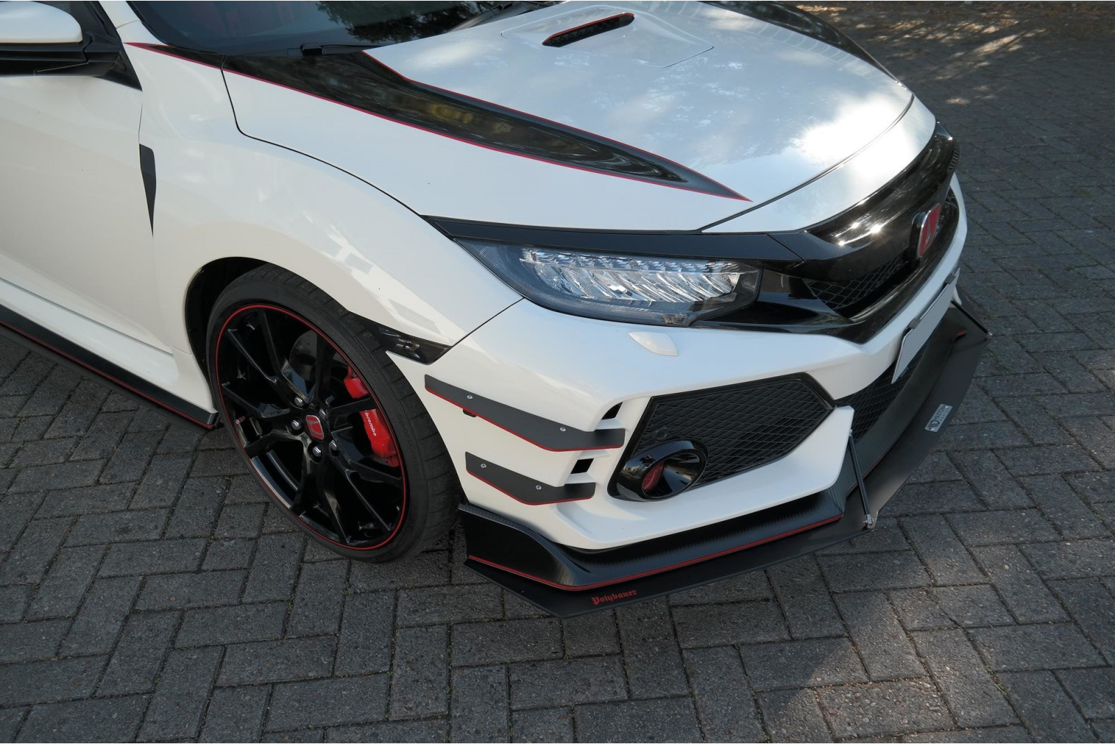 OWIEWKI BOCZNE ZDERZAKA HONDA CIVIC X TYPE R