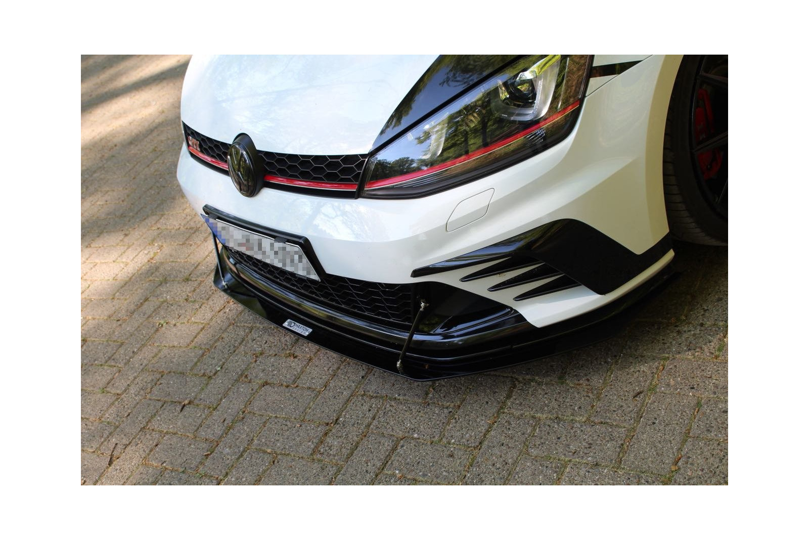 SPLITTER PRZEDNI RACING VW GOLF VII GTI CLUBSPORT