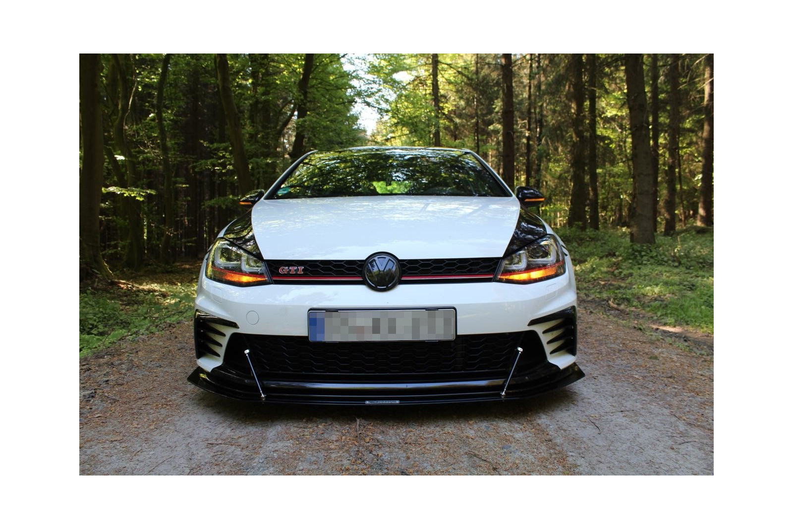 SPLITTER PRZEDNI RACING VW GOLF VII GTI CLUBSPORT