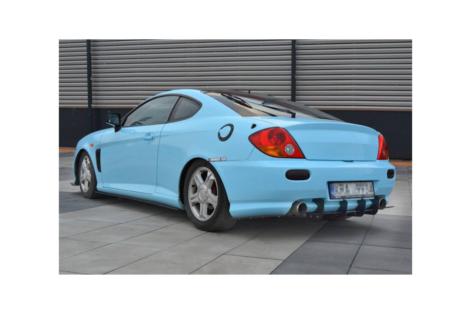 DYFUZOR TYLNY HYUNDAI TIBURON MK.2 FACELIFT