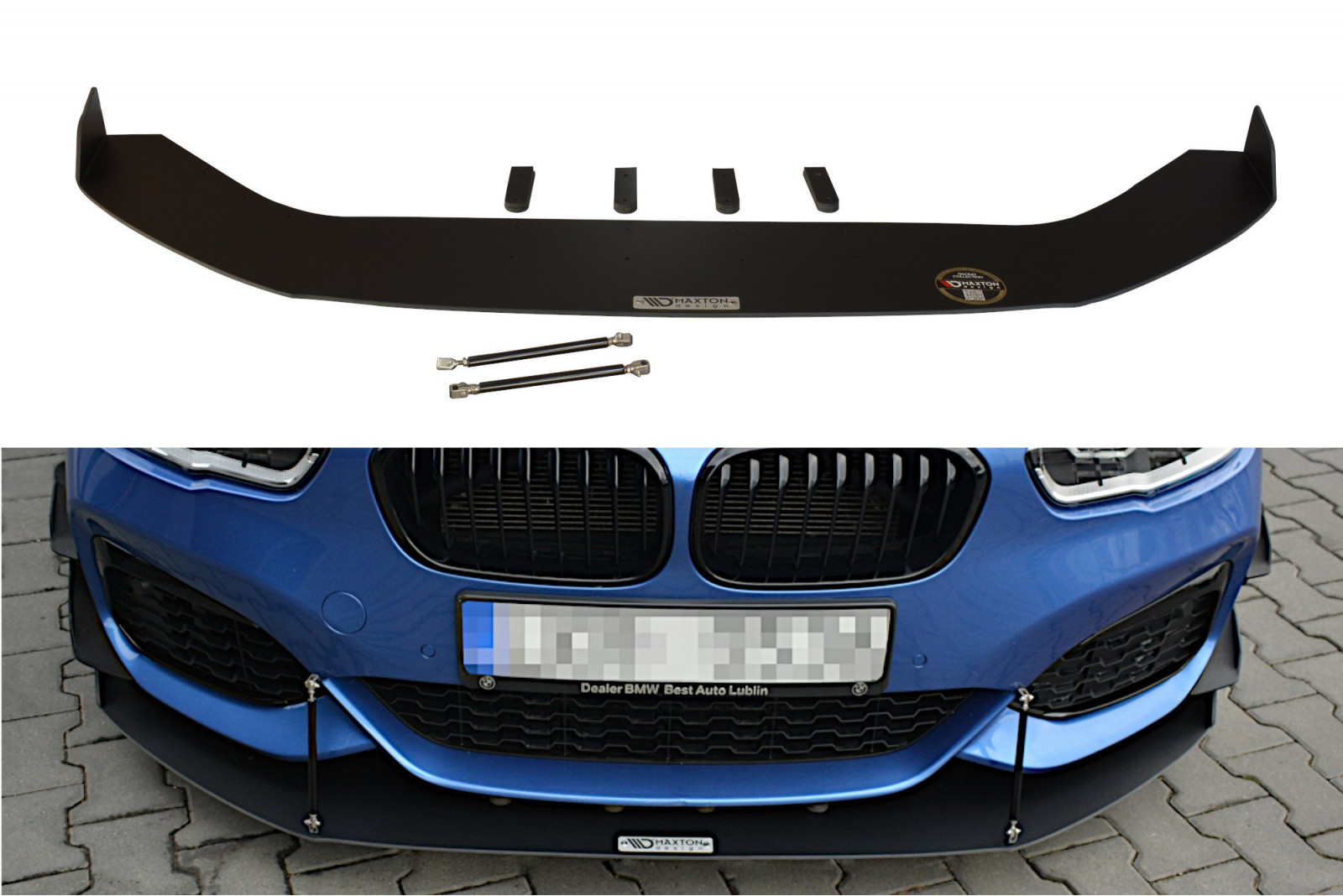 SPLITTER PRZEDNI RACING V.2 BMW 1 F20/F21 M-Power FACELIFT