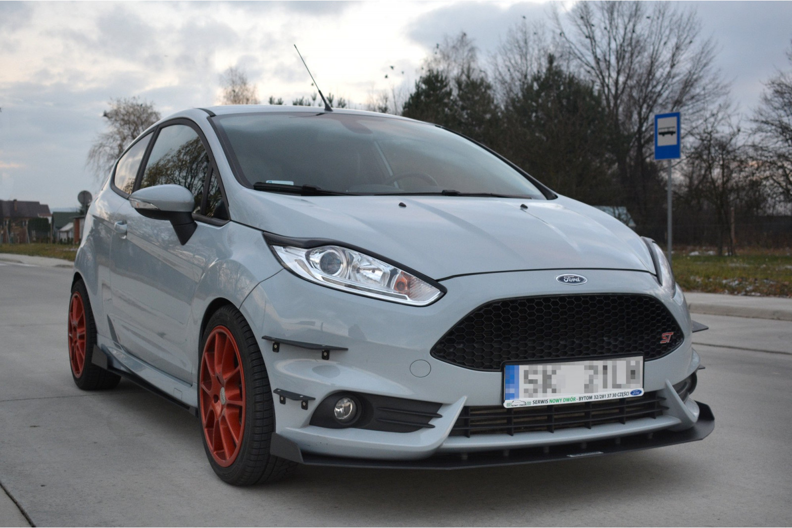 Splitter Przedni Racing V.3 Ford Fiesta ST Mk7 FL