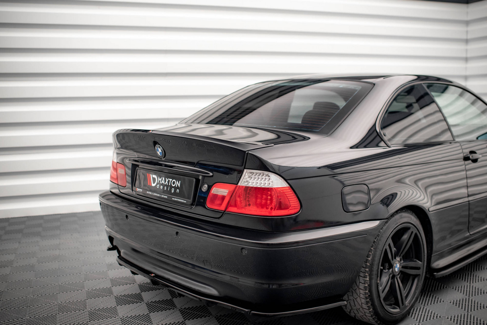 SPOILER TYLNY BMW 3 E46 COUPE  [ M3 CSL LOOK ] (FOR PAINTING)