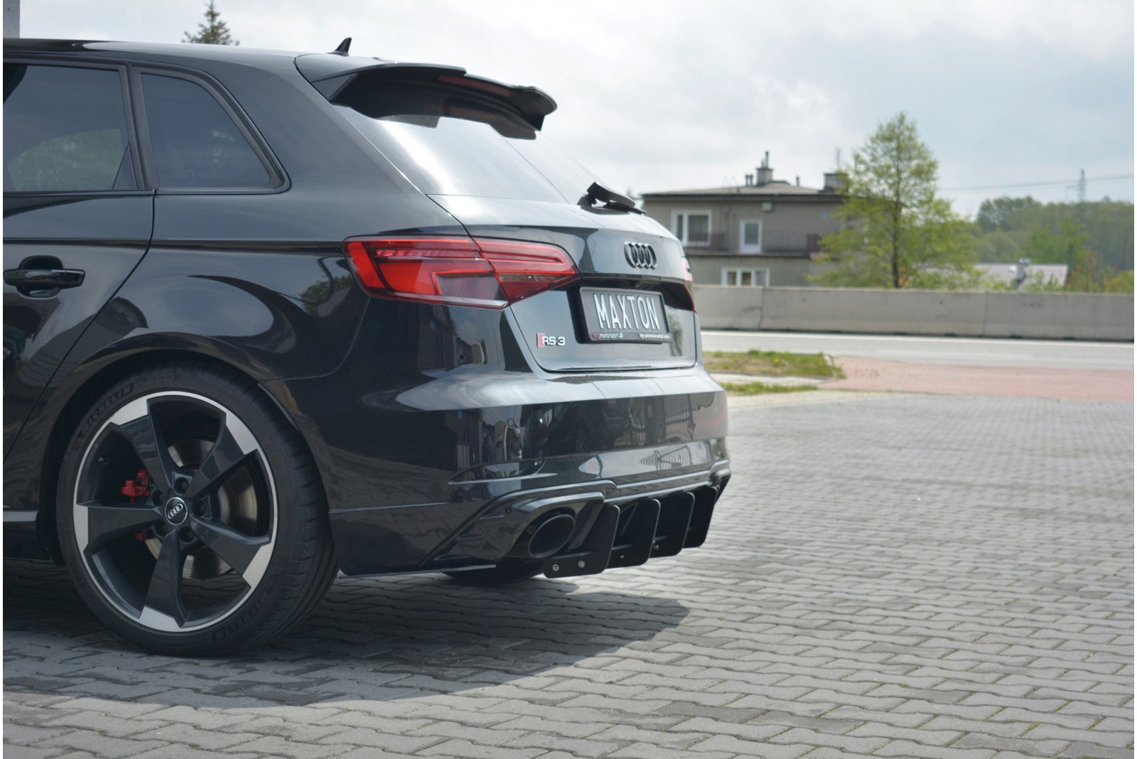 Dyfuzor Tylny V.1 Audi RS3 8V FL Sportback