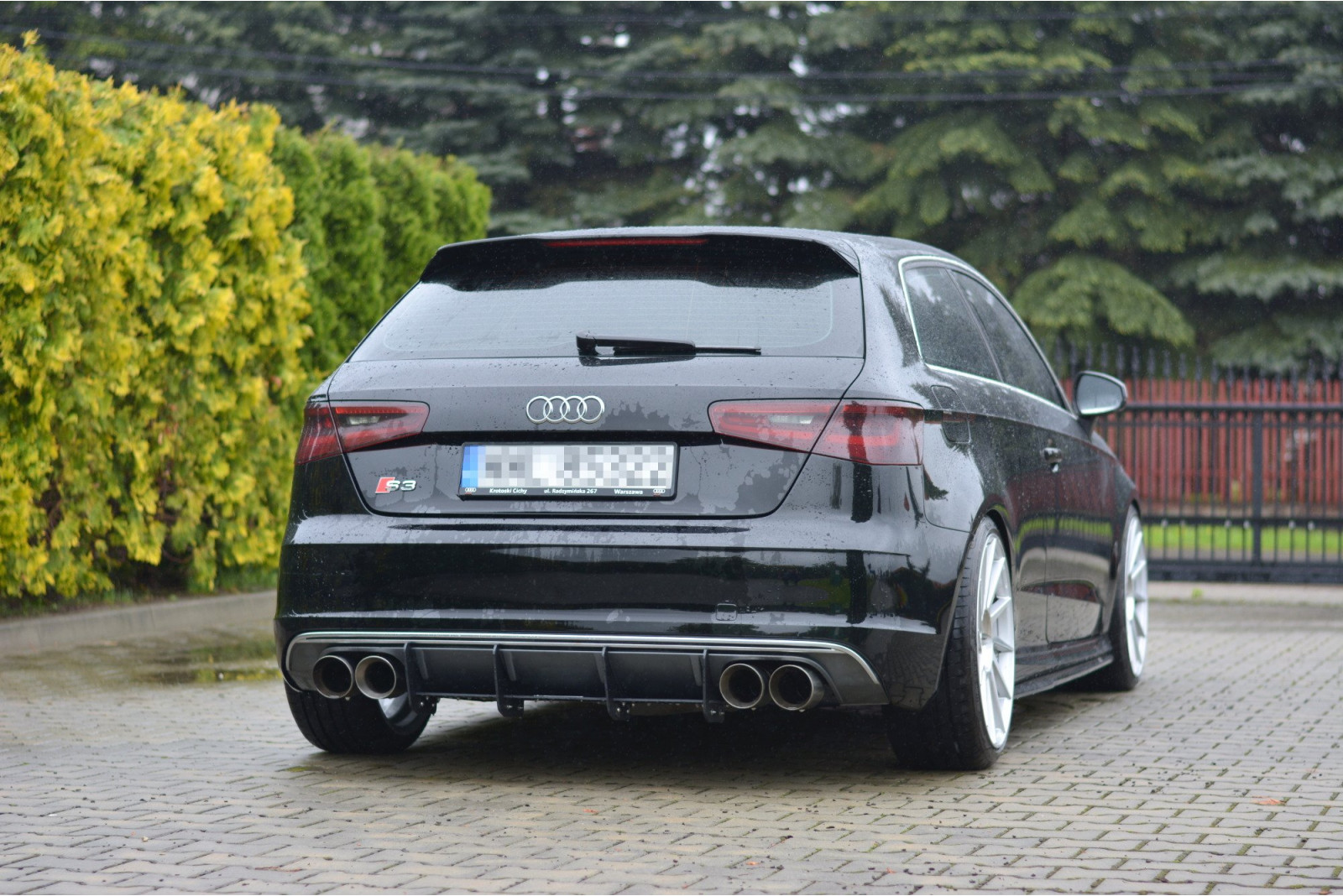 Dyfuzor Tylny Audi S3/A3 S-Line 8V Hatchback/Sportback