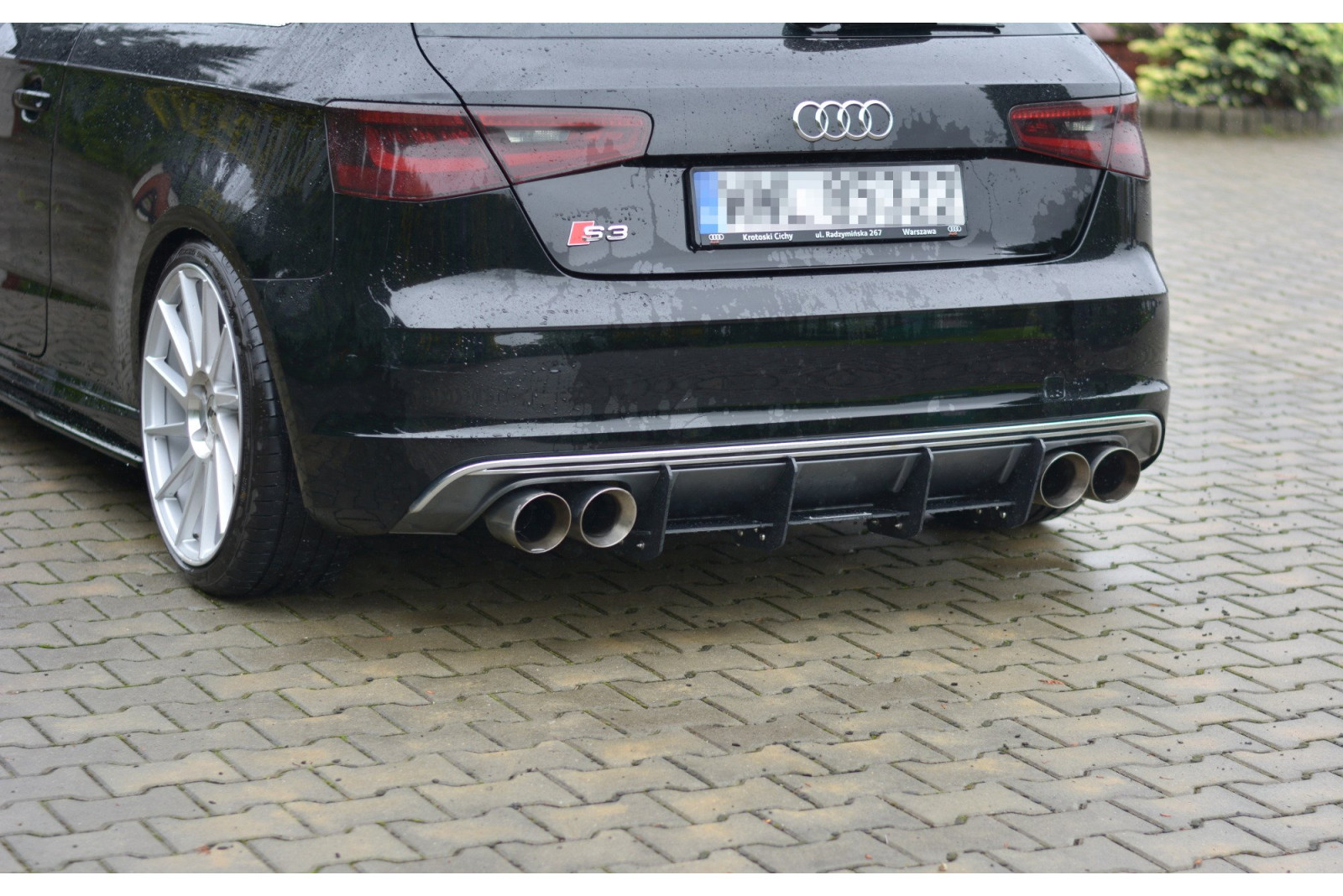 Dyfuzor Tylny Audi S3/A3 S-Line 8V Hatchback/Sportback