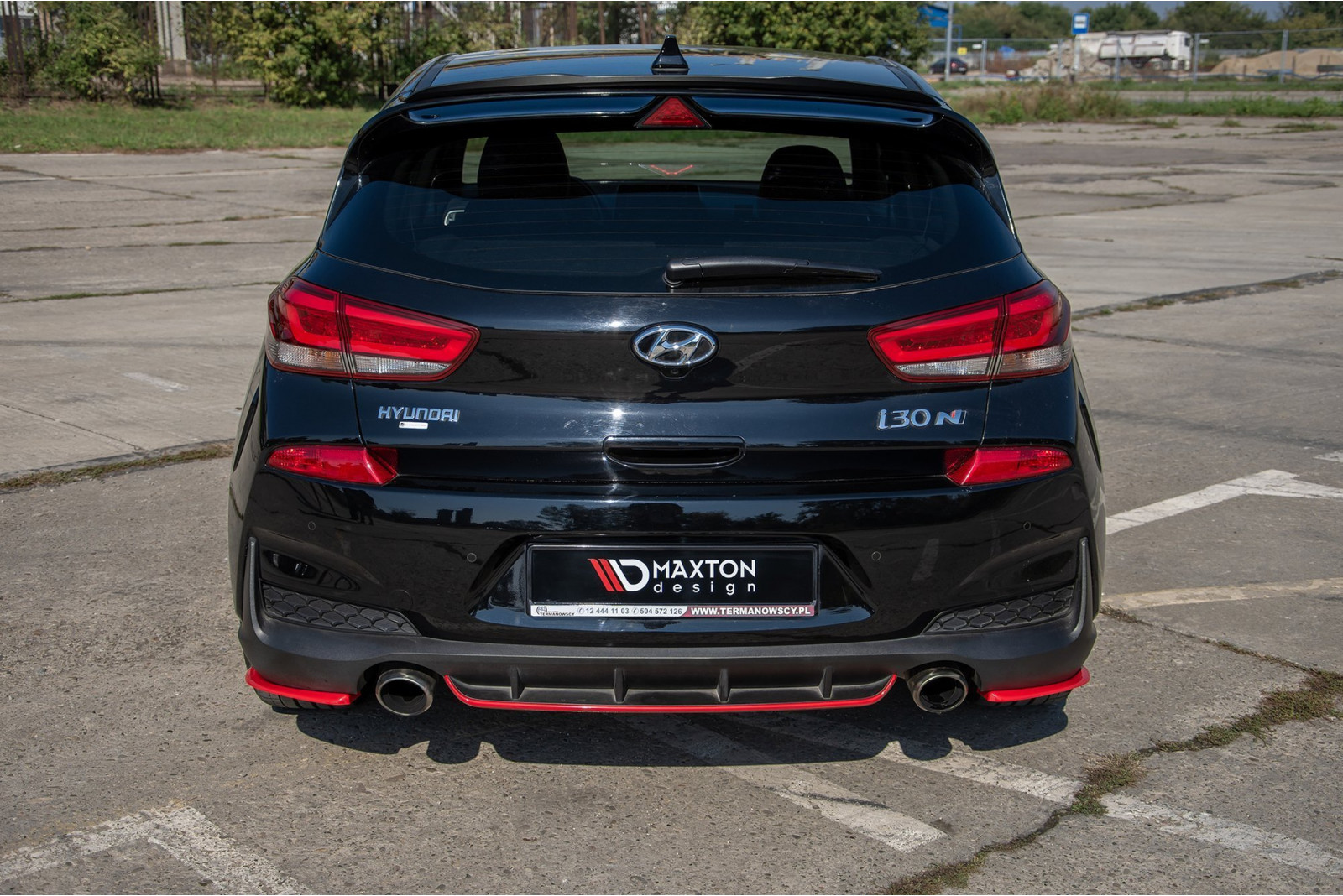 Splittery Tylne Boczne V.2 Hyundai I30 N Mk3 Hatchback