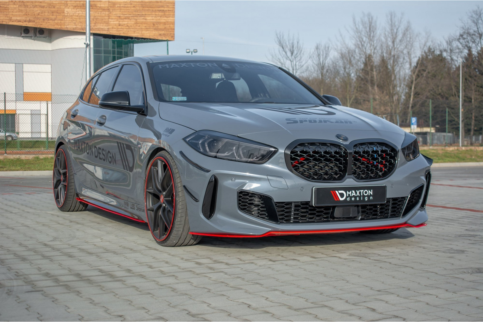 Splitter Przedni V.4 BMW 1 F40 M-Pack/ M135i 