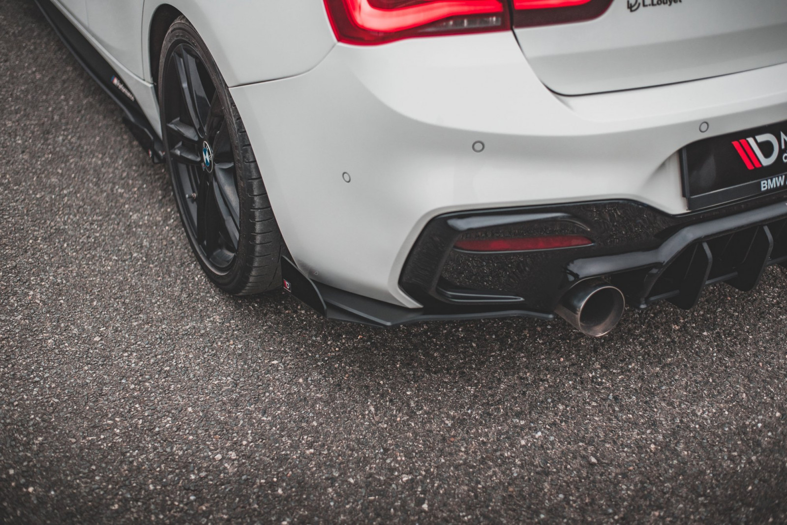 Rear Side Flaps BMW 1 F20 M-Pack Facelift / M140i