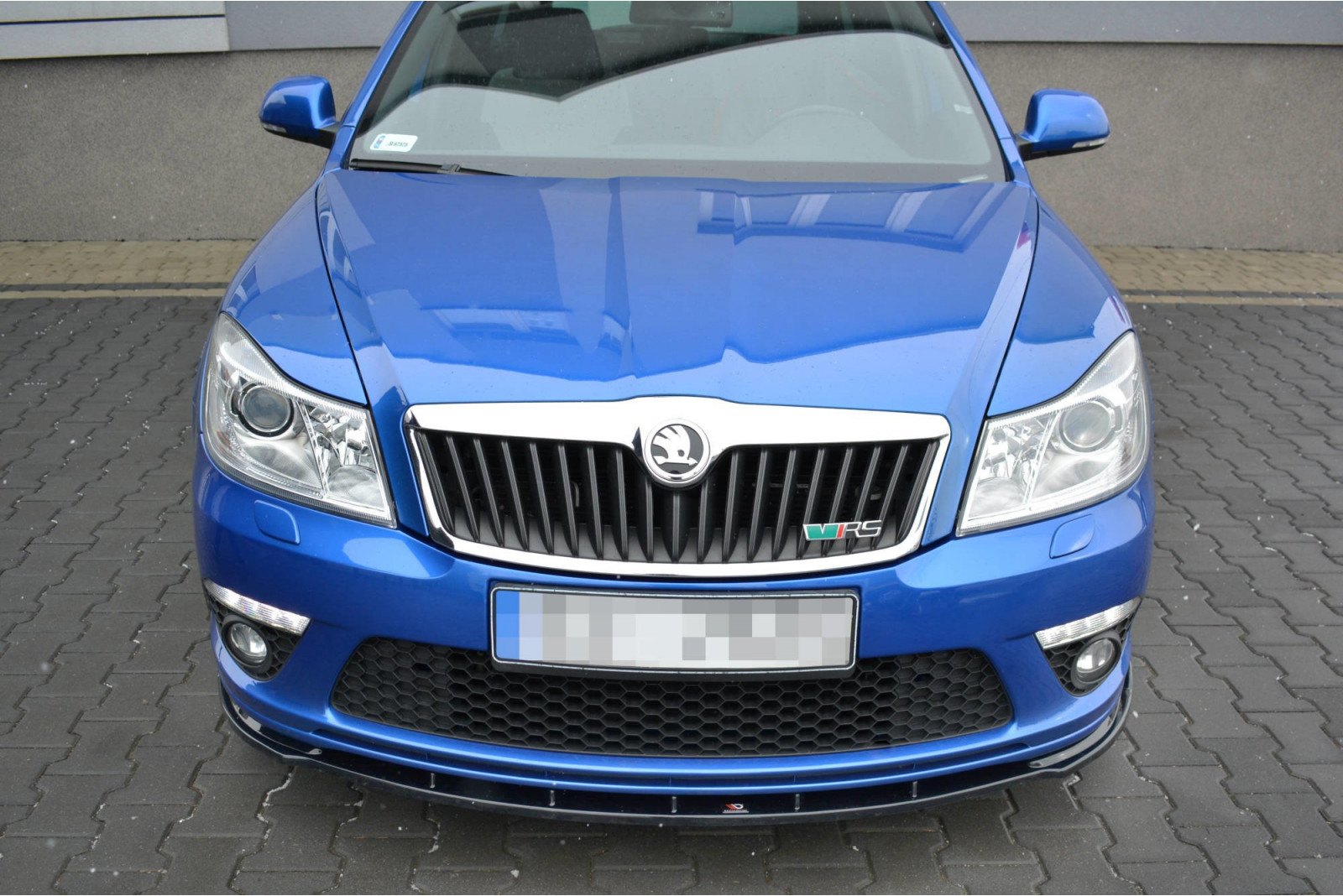 SPLITTER PRZEDNI V1 SKODA OCTAVIA MK2 (RS VERSION) FACELIFT